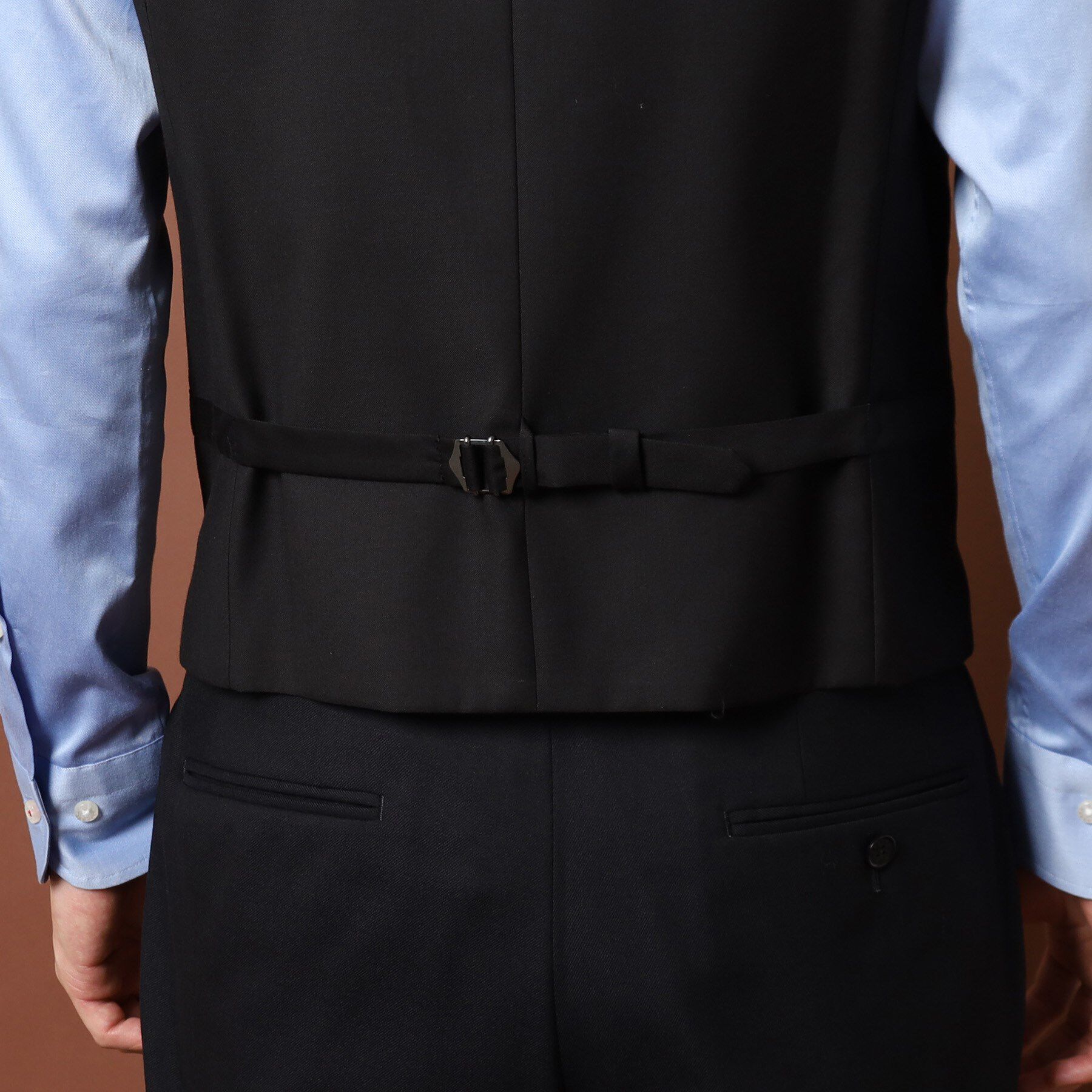 DRESSTERIOR「【セットアップ可】Super100's 3ピース ジレ」|ベスト・ジレ|