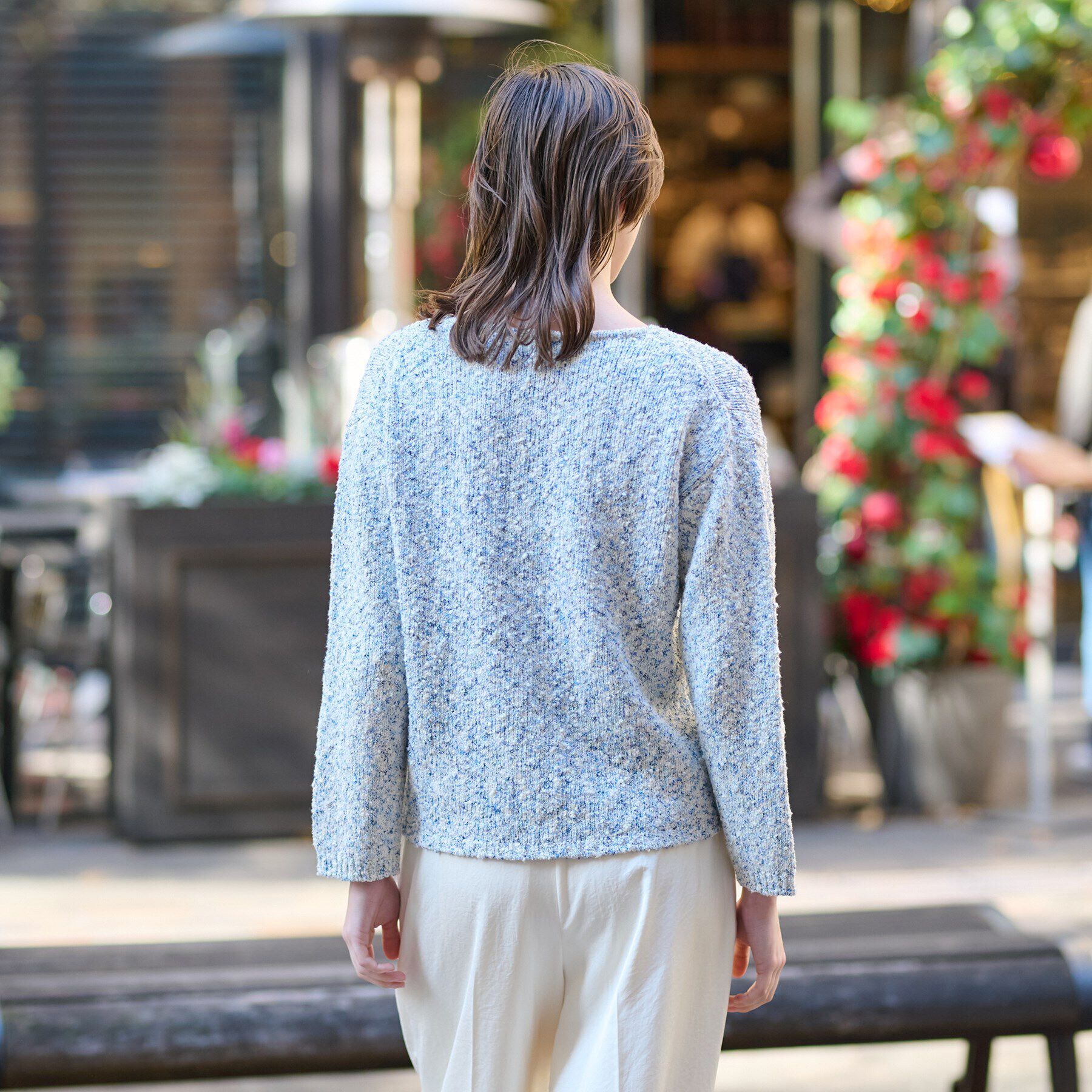 DRESSTERIOR「ツイーディプルオーバーニット」|ニット・セーター|