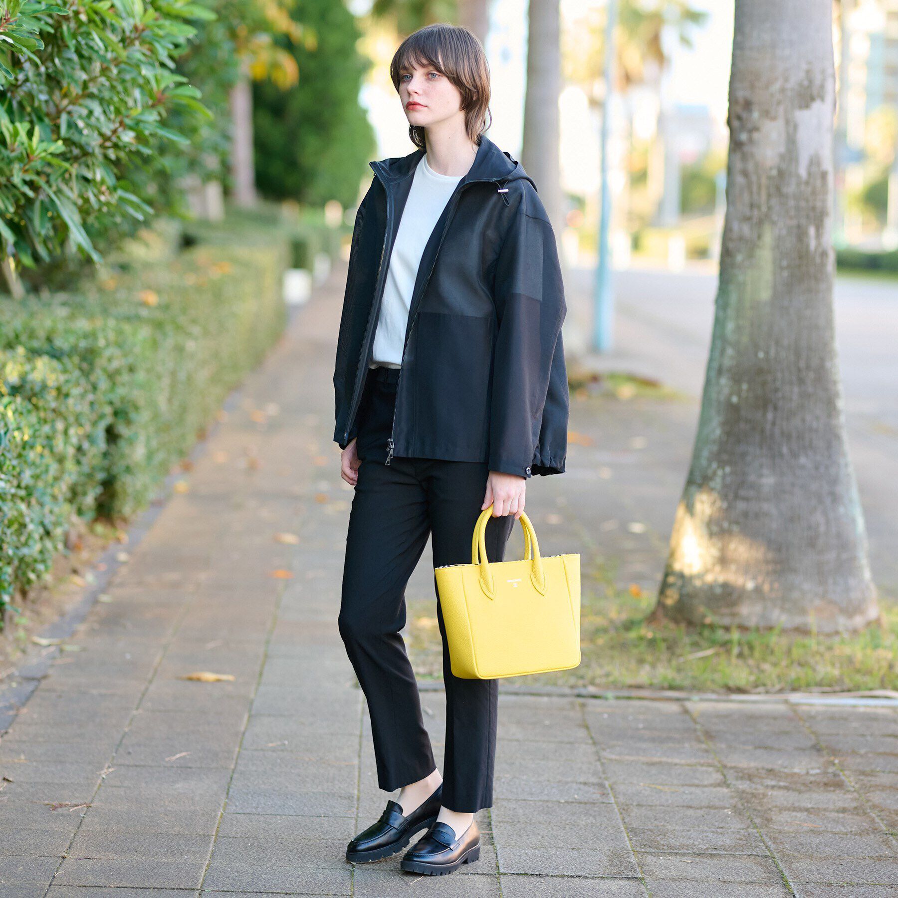 DRESSTERIOR「【洗える】シアーフーデッドパーカ」|ブルゾン・スタジャン|