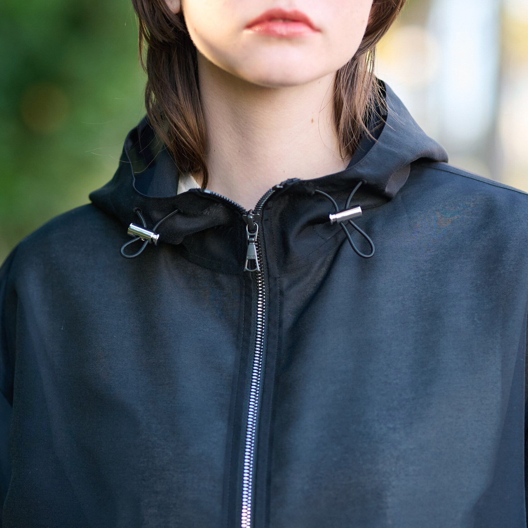 DRESSTERIOR「【洗える】シアーフーデッドパーカ」|ブルゾン・スタジャン|