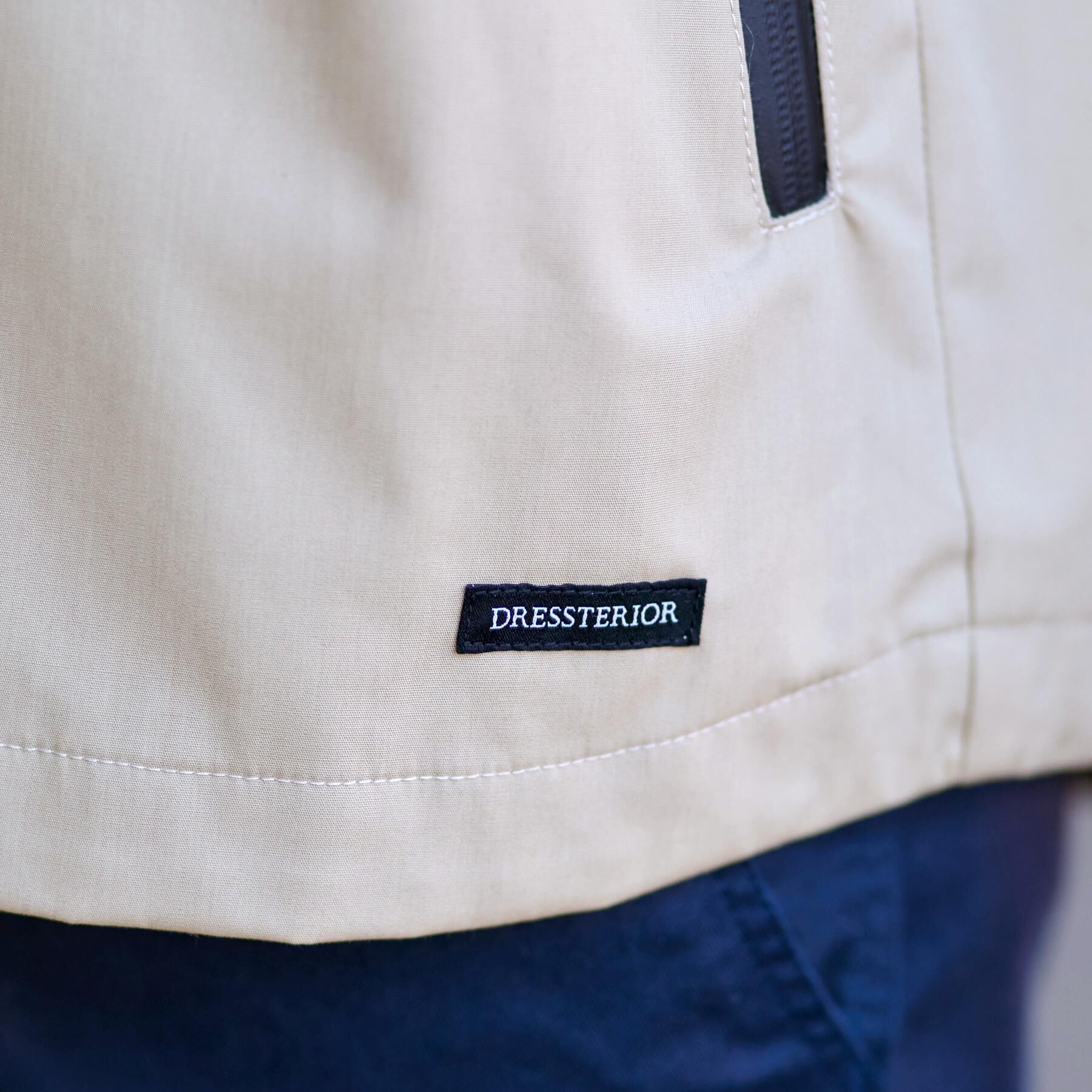 DRESSTERIOR「レインプルーフ シェルパーカ」|ブルゾン・スタジャン|