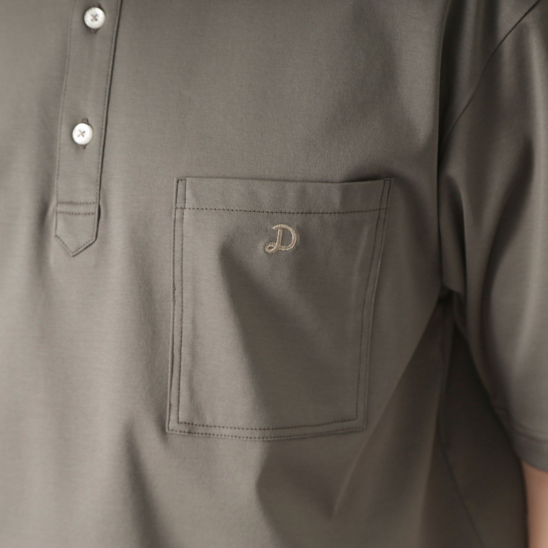 DRESSTERIOR「【接触冷感/抗菌防臭/消臭】ICE CLEAR COTTON オーバーフィットポロシャツ」|ポロシャツ|