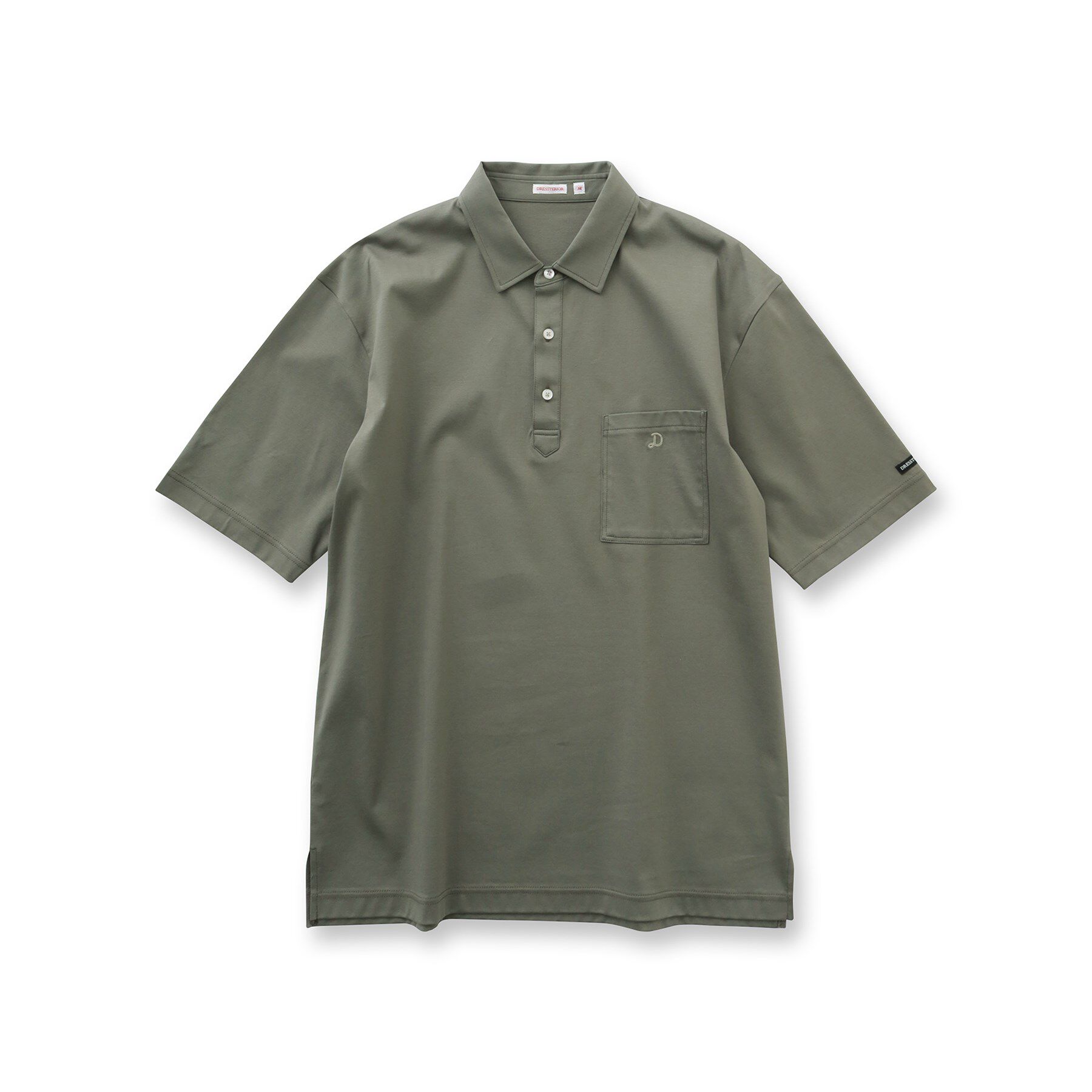 DRESSTERIOR「【接触冷感/抗菌防臭/消臭】ICE CLEAR COTTON オーバーフィットポロシャツ」|ポロシャツ|