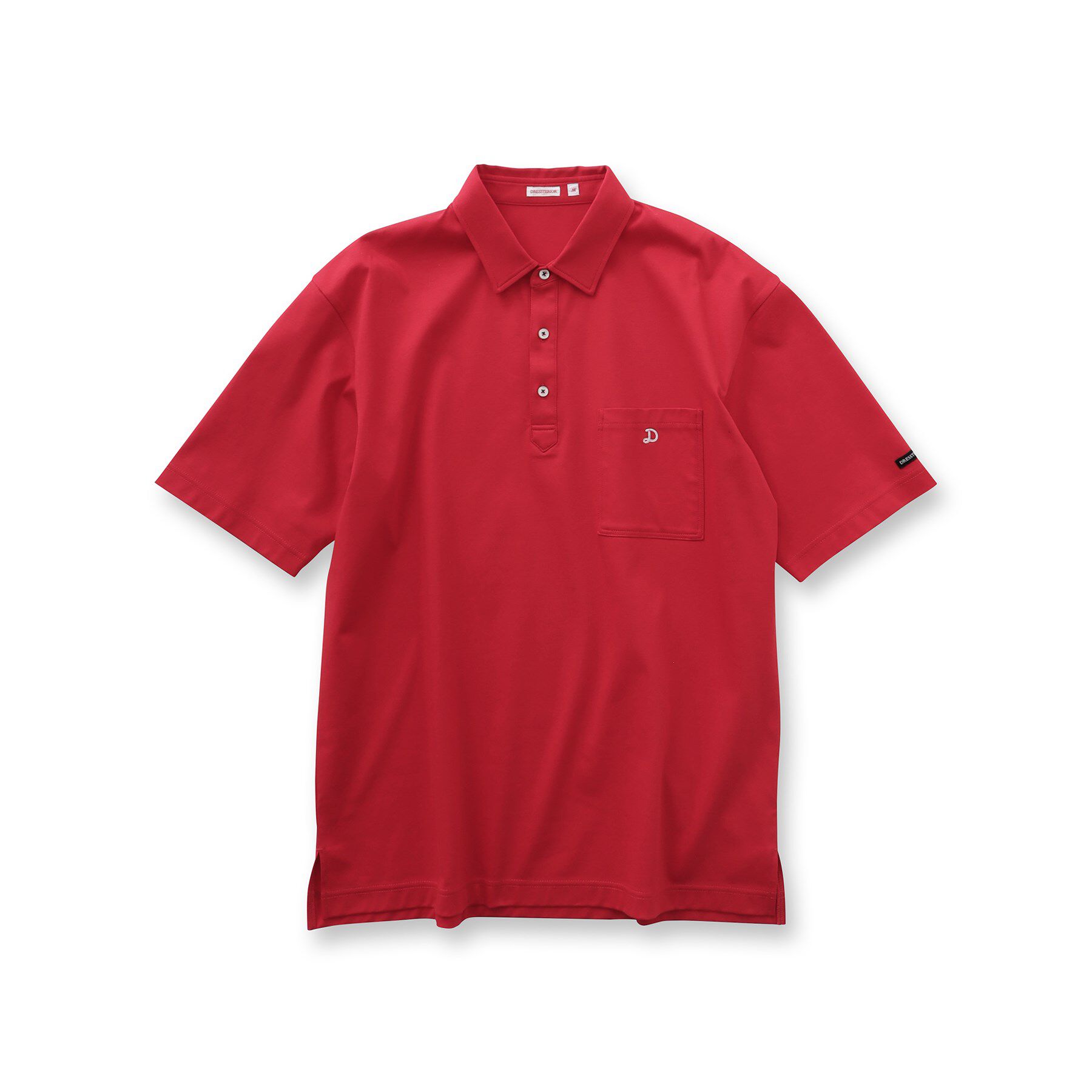 DRESSTERIOR「【接触冷感/抗菌防臭/消臭】ICE CLEAR COTTON オーバーフィットポロシャツ」|ポロシャツ|