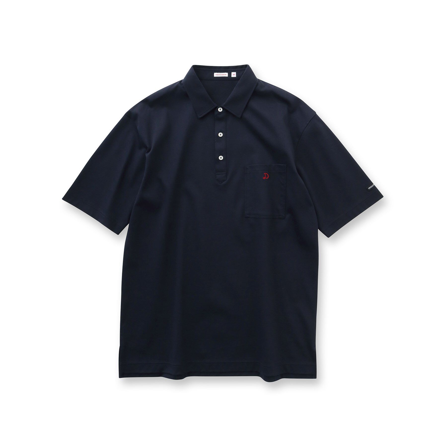 DRESSTERIOR「【接触冷感/抗菌防臭/消臭】ICE CLEAR COTTON オーバーフィットポロシャツ」|ポロシャツ|
