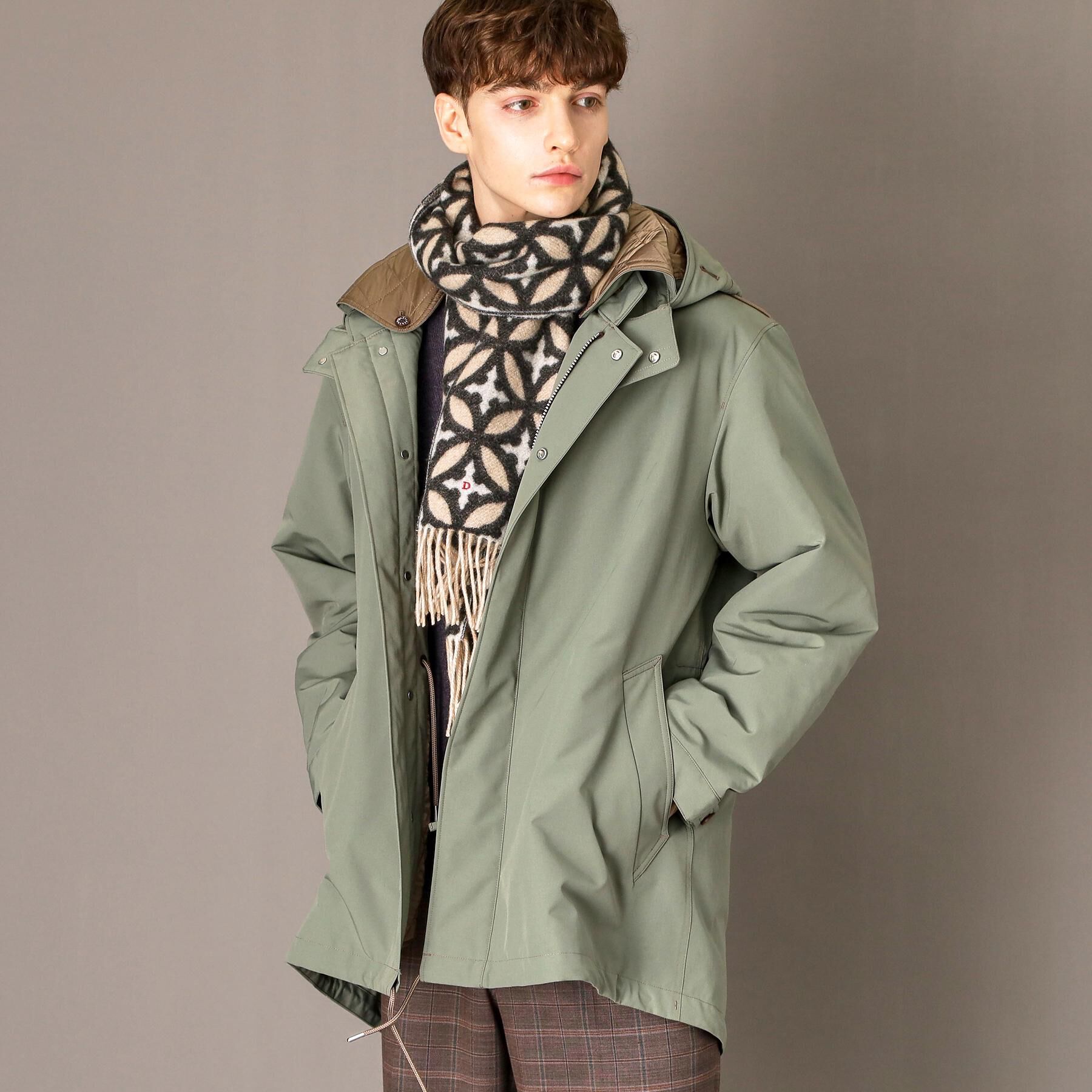 DRESSTERIOR「【Safari12月号掲載】パデッドライト ショートモッズパーカー」|ミリタリー・モッズコート|