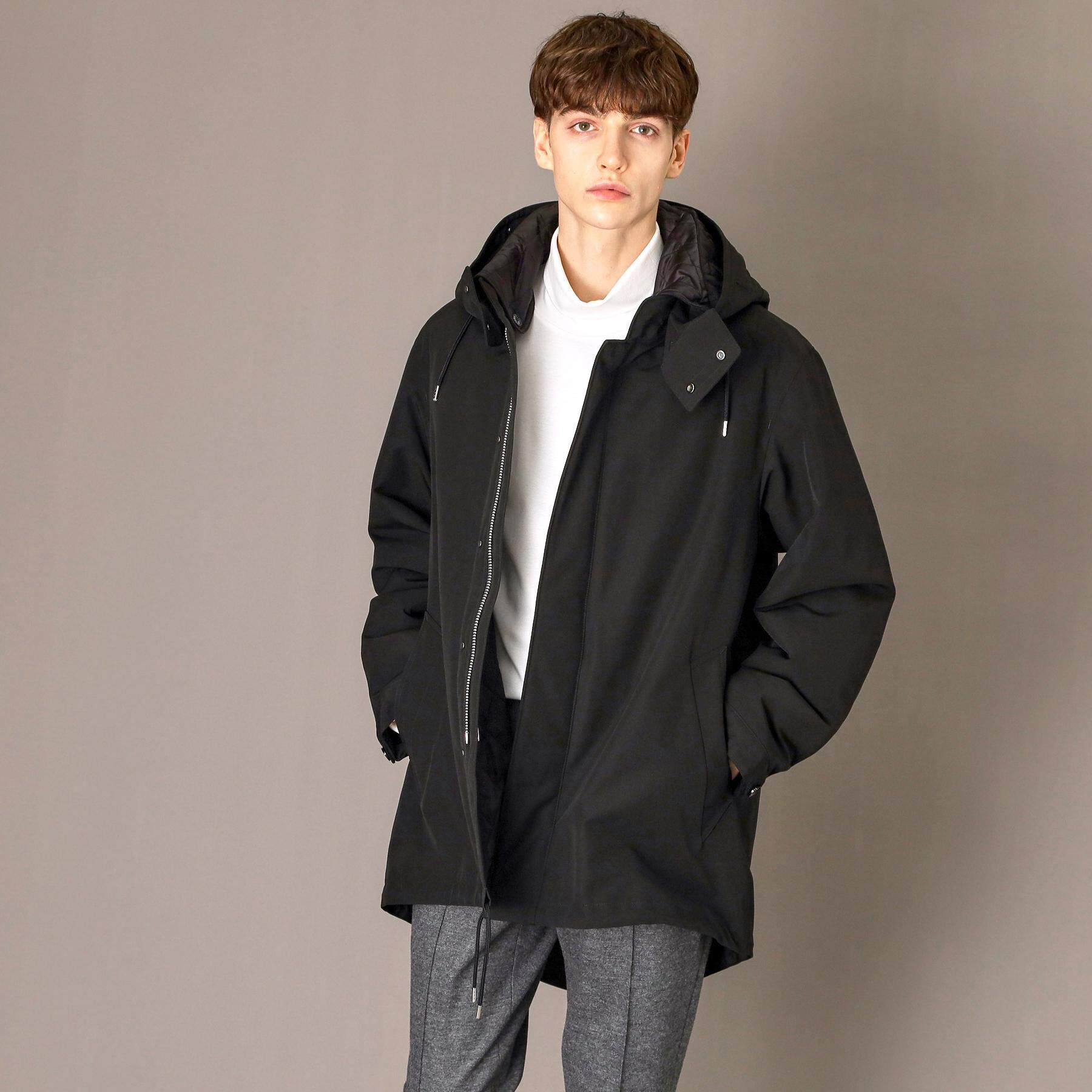 DRESSTERIOR「【Safari12月号掲載】パデッドライト ショートモッズパーカー」|ミリタリー・モッズコート|