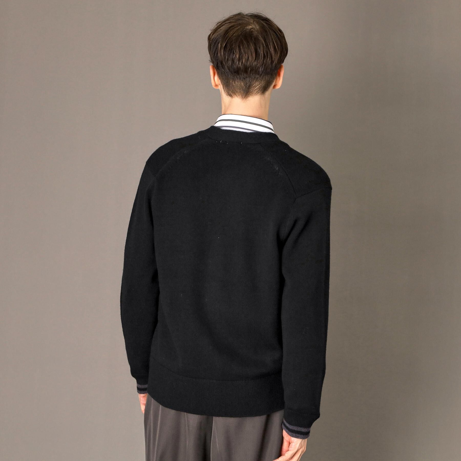 DRESSTERIOR「ウォッシャブル エンブレムカーディガン」|カーディガン|