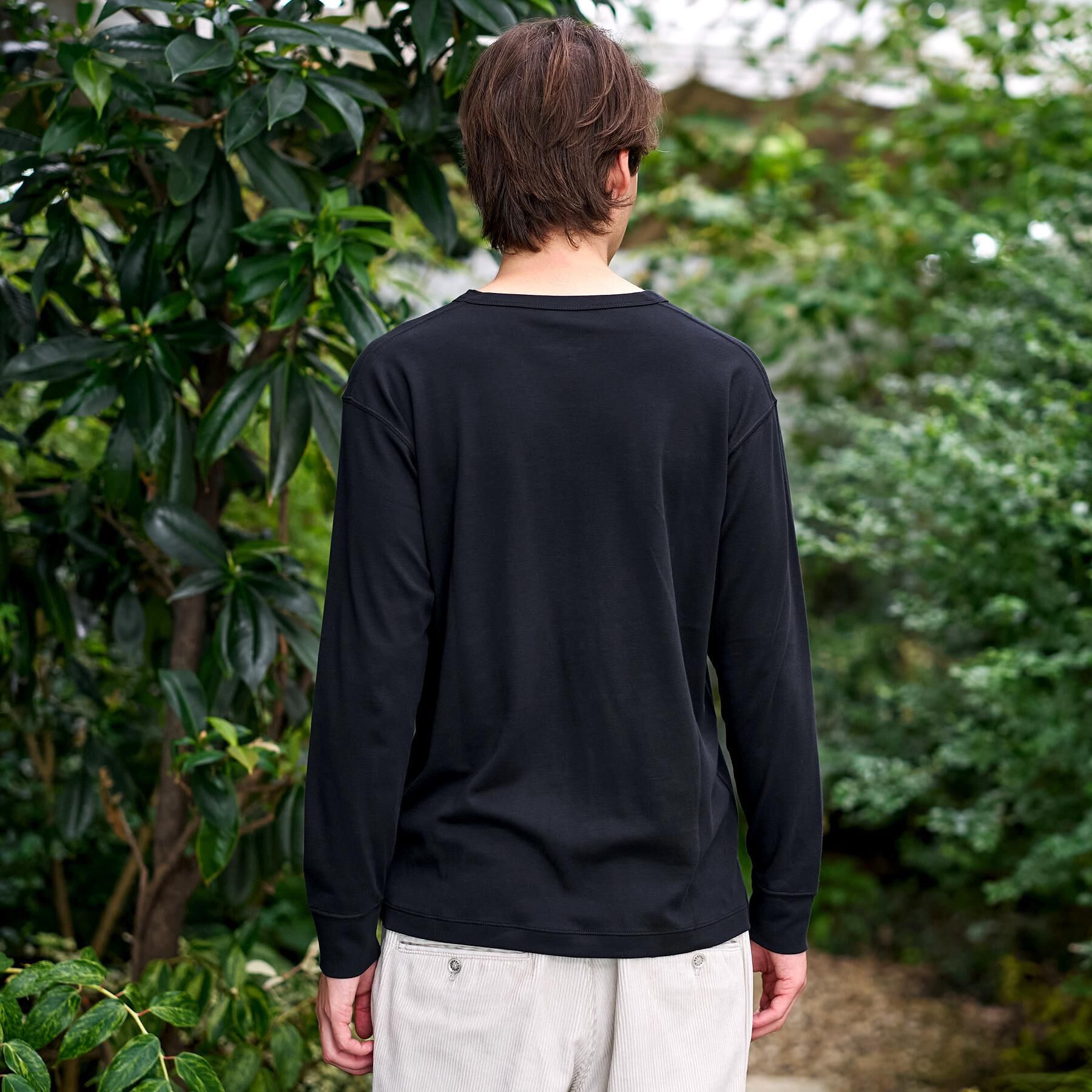 DRESSTERIOR「【吸湿発熱/保湿素材】ホカウル ロングTシャツ」|Tシャツ・カットソー|