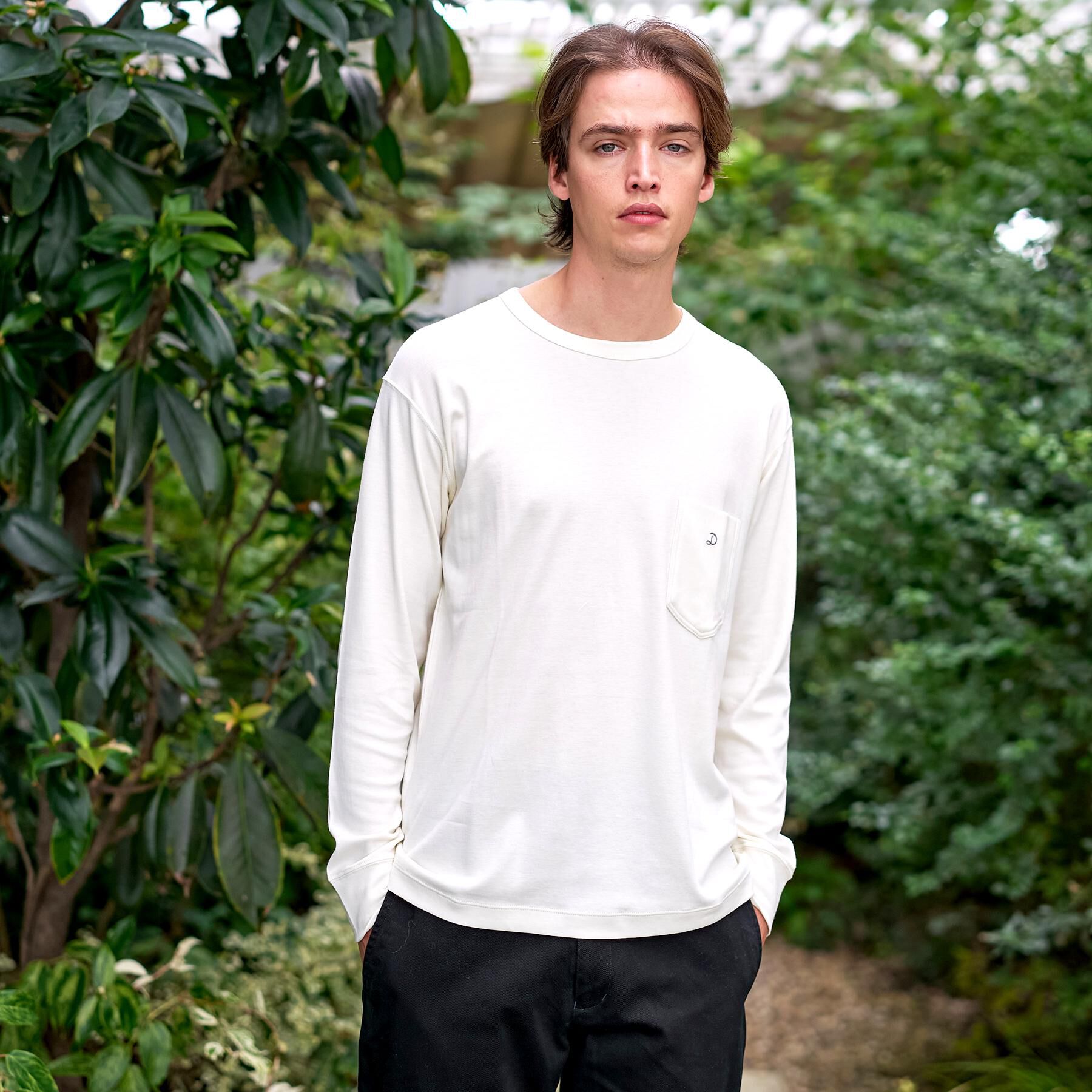 DRESSTERIOR「【吸湿発熱/保湿素材】ホカウル ロングTシャツ」|Tシャツ・カットソー|