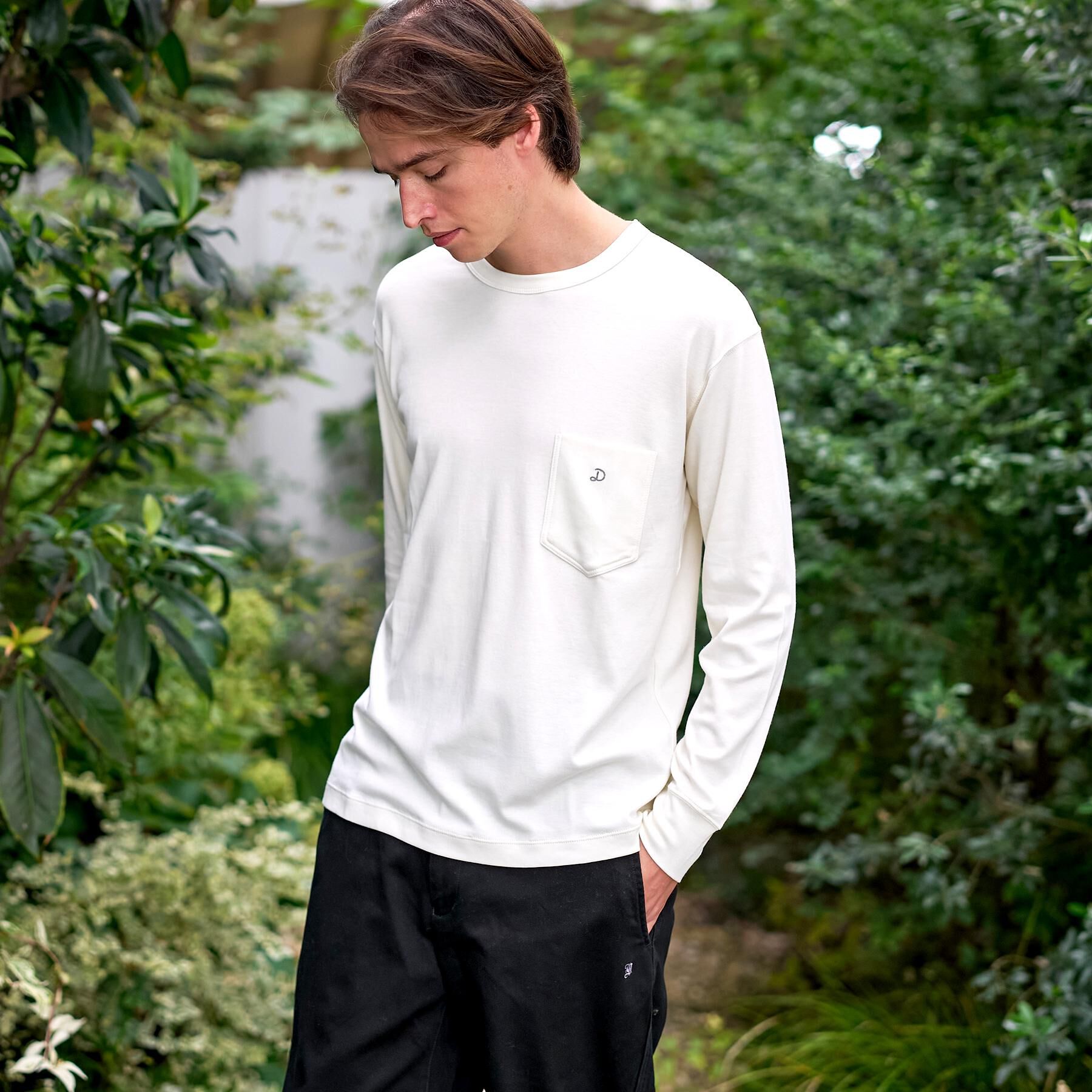 DRESSTERIOR「【吸湿発熱/保湿素材】ホカウル ロングTシャツ」|Tシャツ・カットソー|