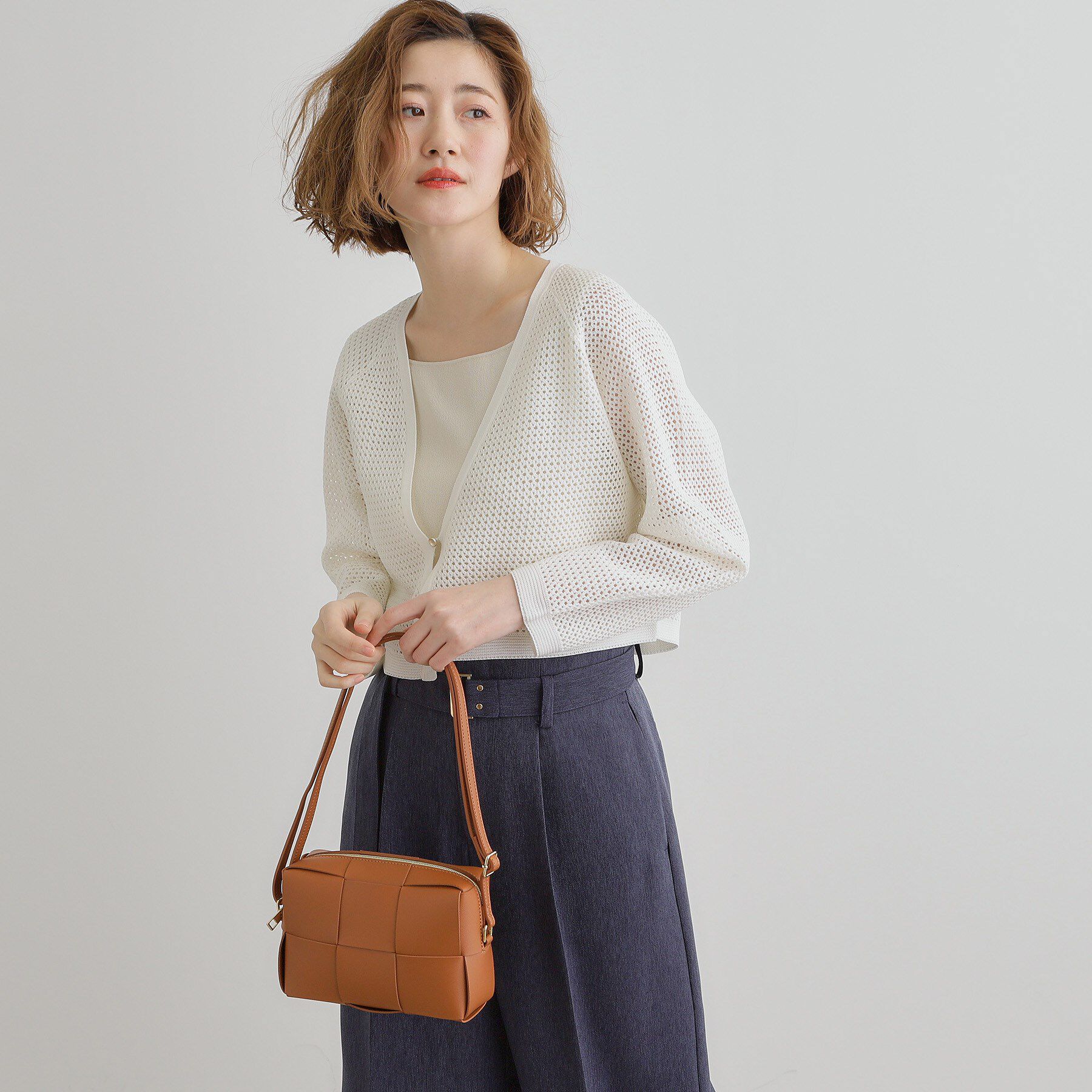 grove「メッシュミニショルダー」|ショルダー・メッセンジャー|