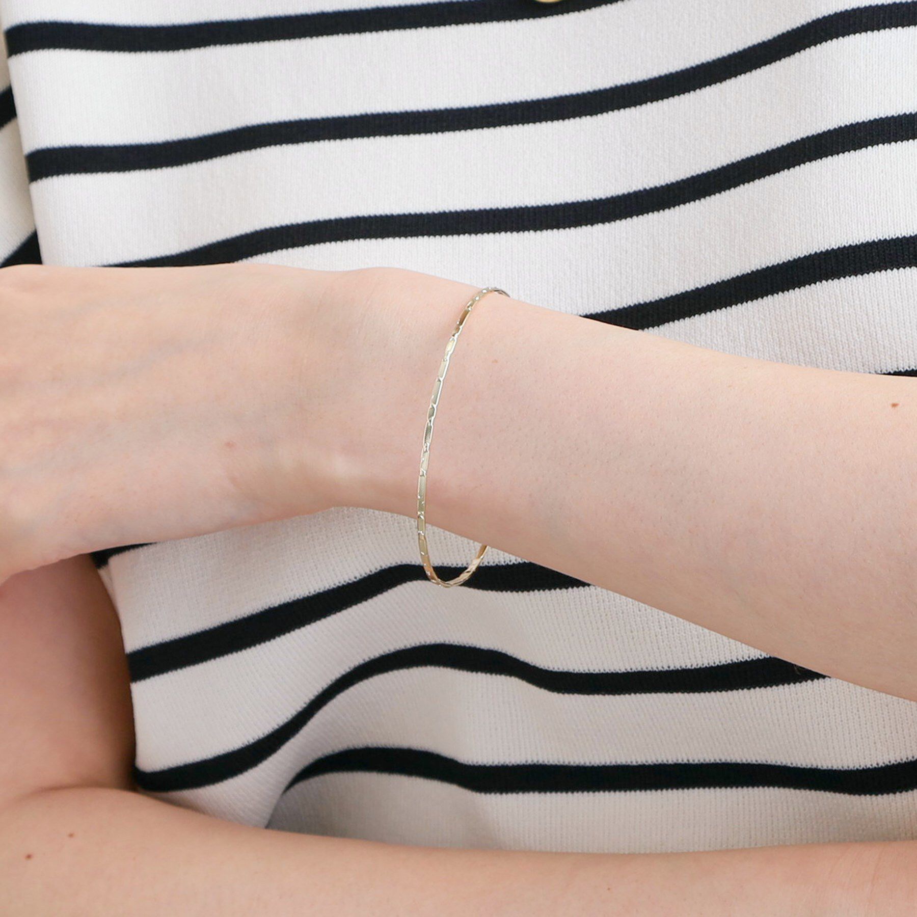 grove「ラウンドメタルバングル」|ブレスレット・バングル|