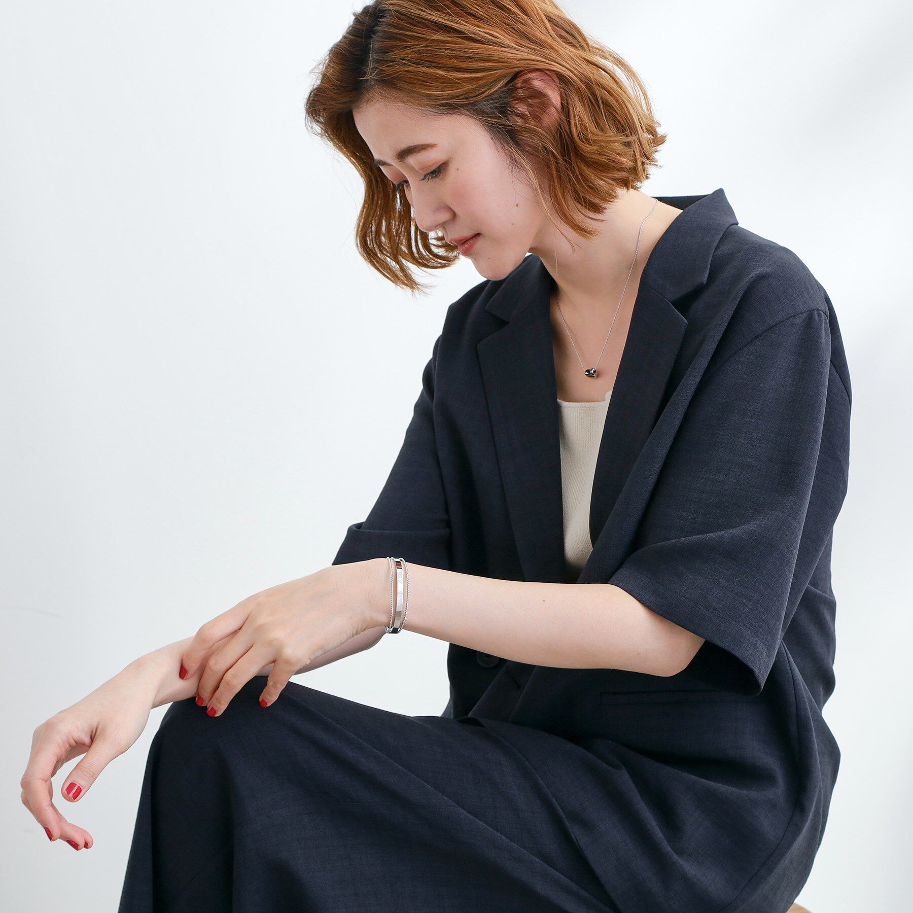 grove「トリプルラインバングル」|ブレスレット・バングル|