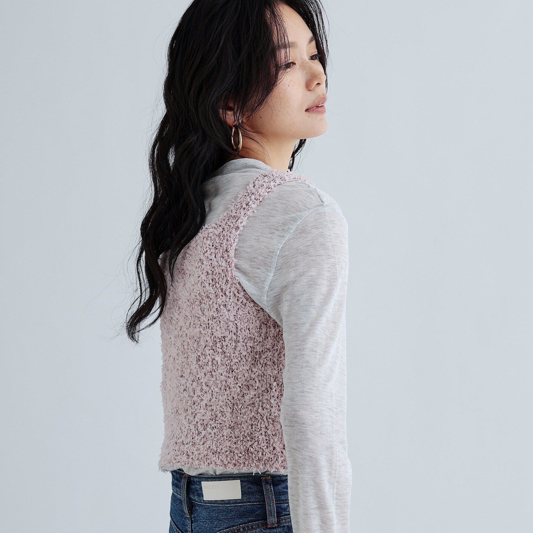 GALLEST「フェザーヤーンベスト」|ベスト・ジレ|