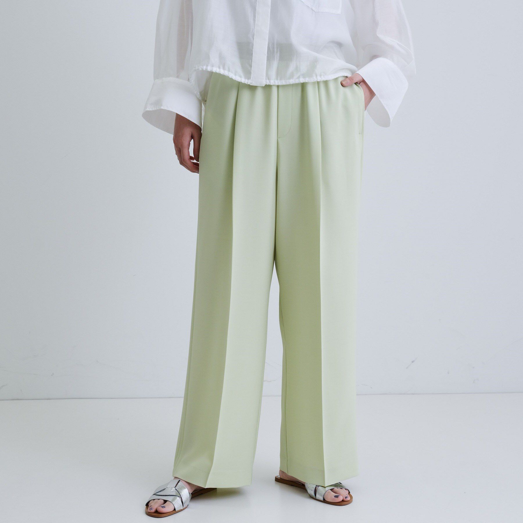 GALLEST「【セットアップ対応】イージーストレートワイドパンツ【カセット服／オケージョン／通勤】」|その他|