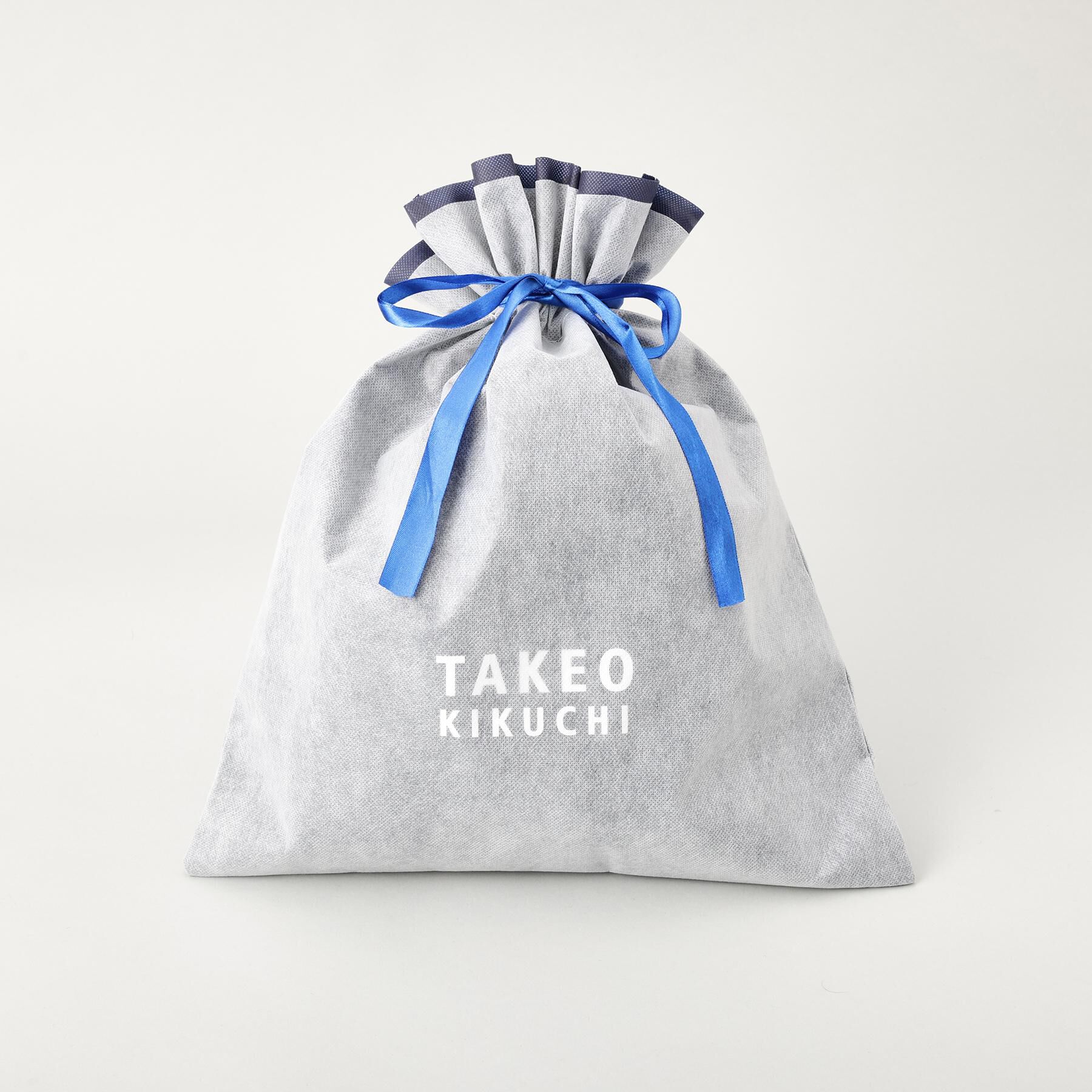 TAKEO KIKUCHI「【ラッピング巾着セット】カシミヤブレンドパネルマフラー」|ストール|