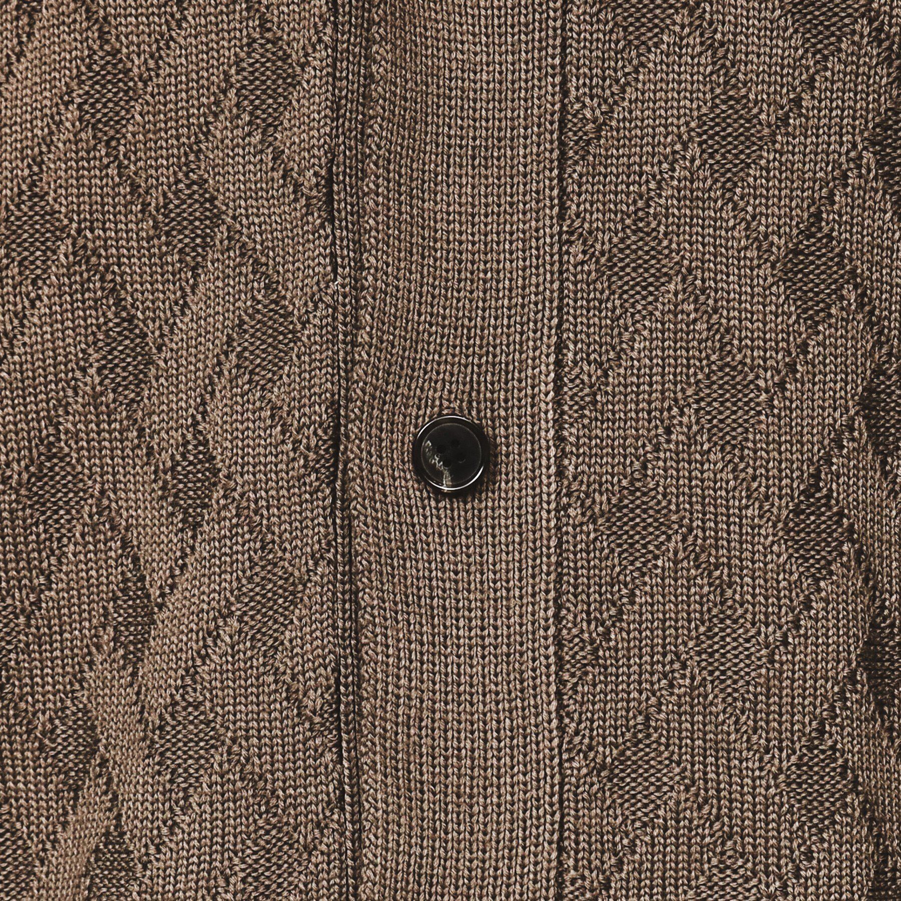 tk.TAKEO KIKUCHI「衿付きニットカーディガン」|カーディガン|