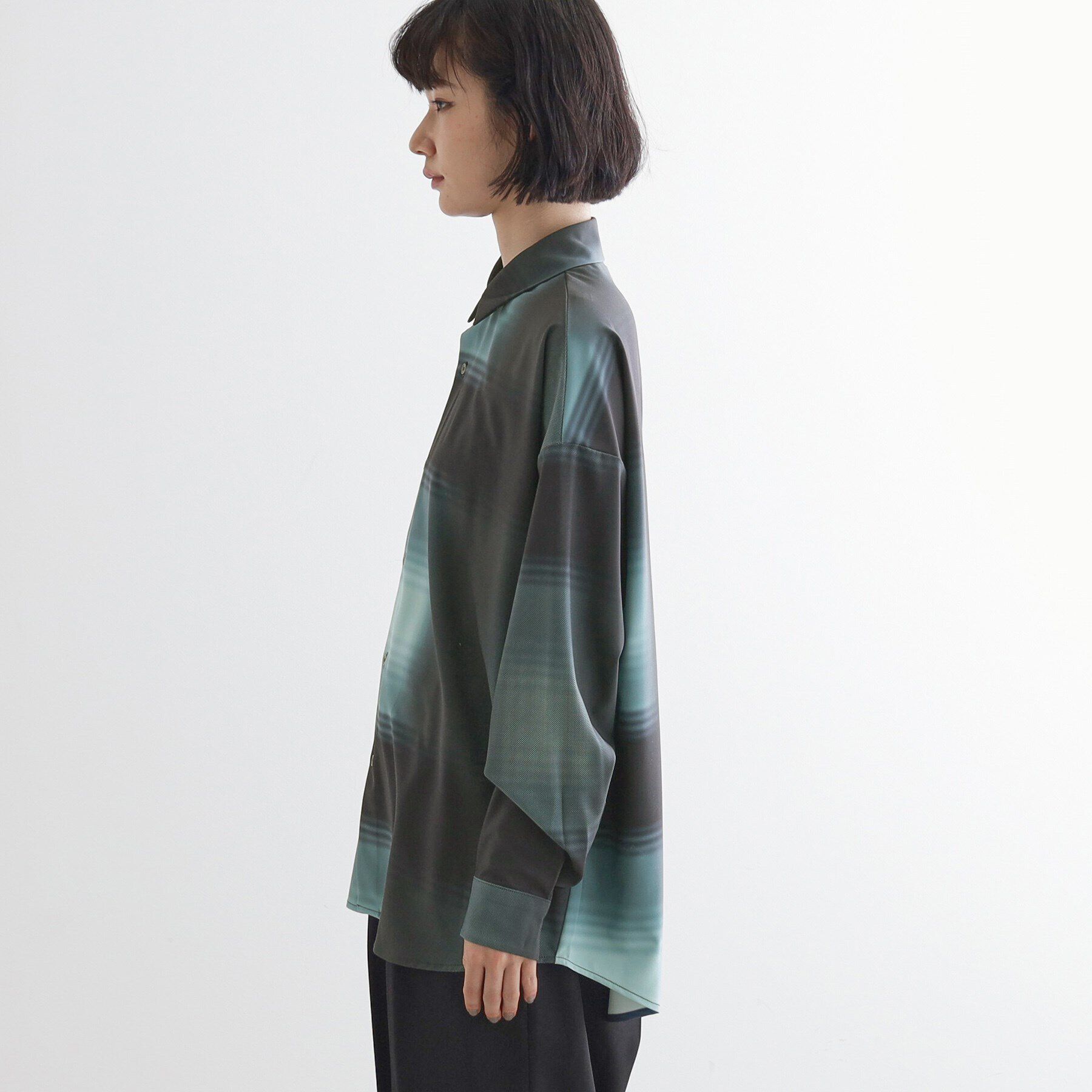 tk.TAKEO KIKUCHI「グラデオンブレーチェックシャツ」|シャツ・ブラウス|