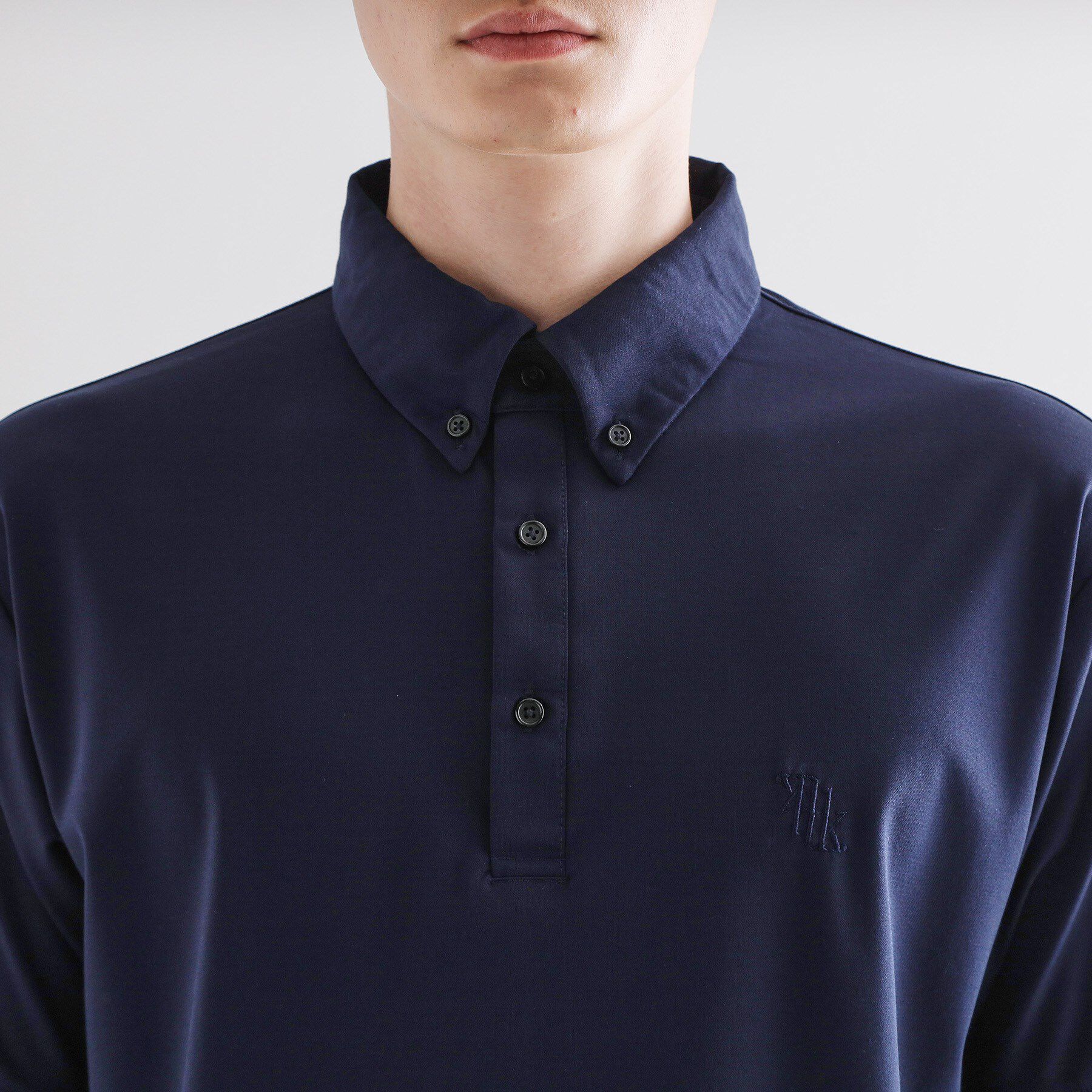 tk.TAKEO KIKUCHI「【マシンウォッシャブル】ハイゲージジャージストレッチポロシャツ」|ポロシャツ|