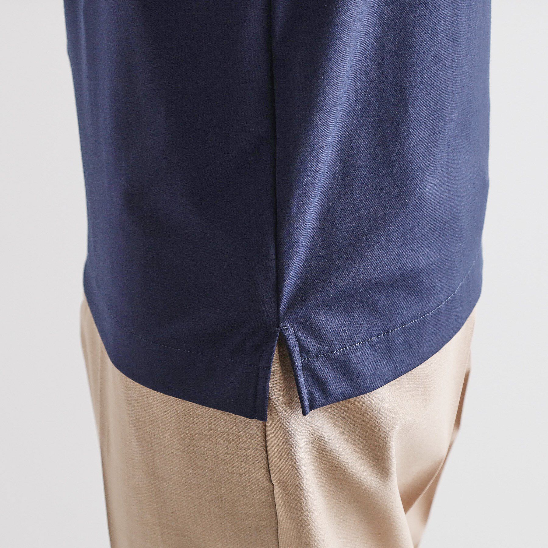 tk.TAKEO KIKUCHI「【マシンウォッシャブル】ハイゲージジャージストレッチポロシャツ」|ポロシャツ|