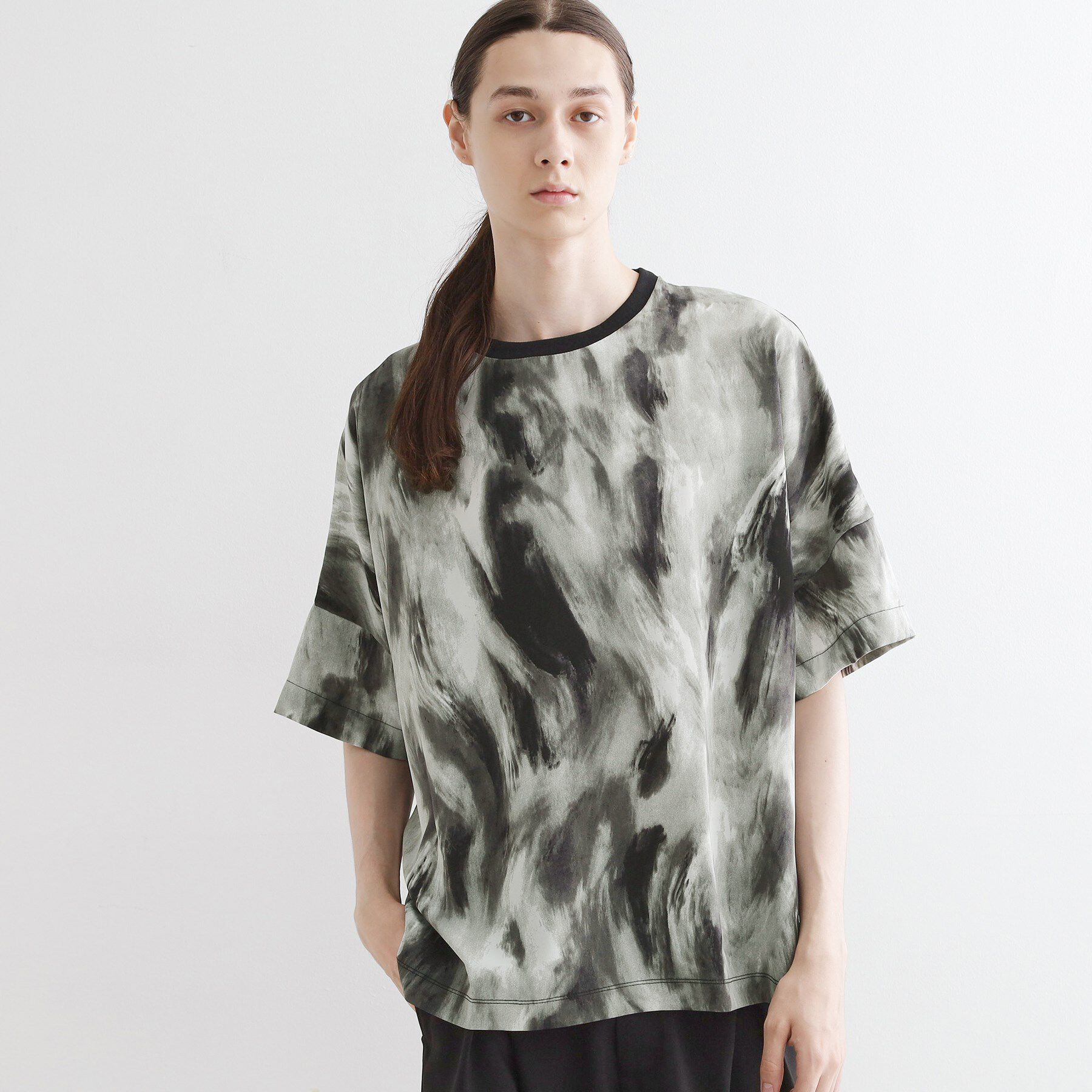 tk.TAKEO KIKUCHI「アブストラクトドルマンカットソー」|Tシャツ・カットソー|