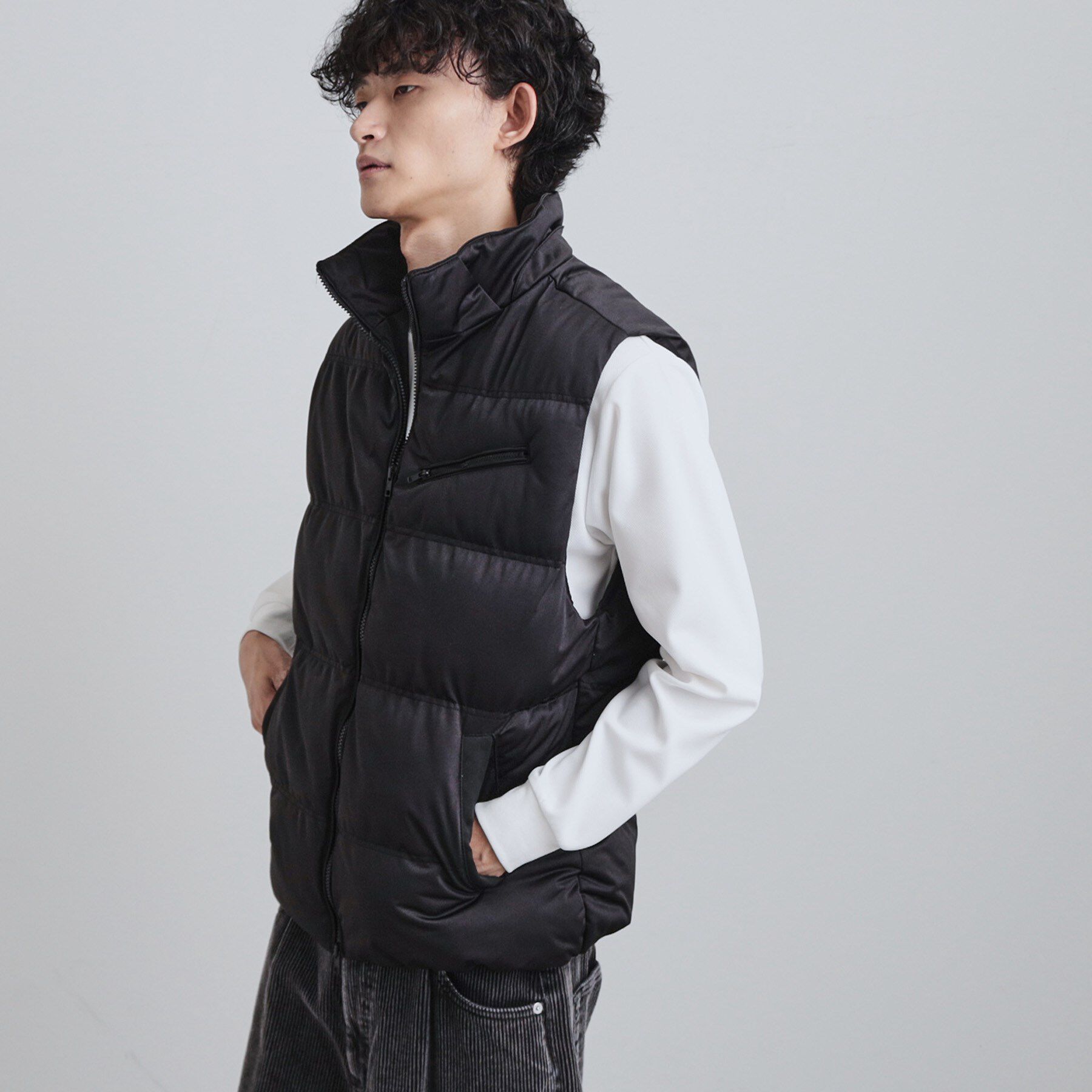 tk.TAKEO KIKUCHI「ポリストレッチ中綿ベスト」|ベスト・ジレ|
