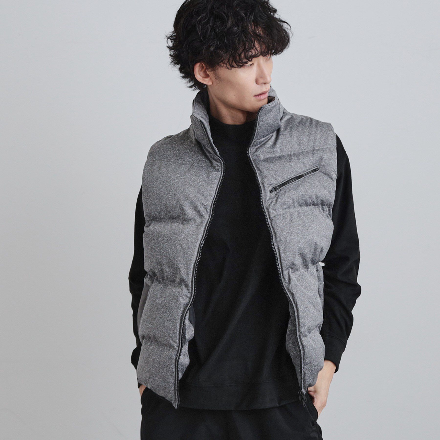 tk.TAKEO KIKUCHI「ポリストレッチ中綿ベスト」|ベスト・ジレ|