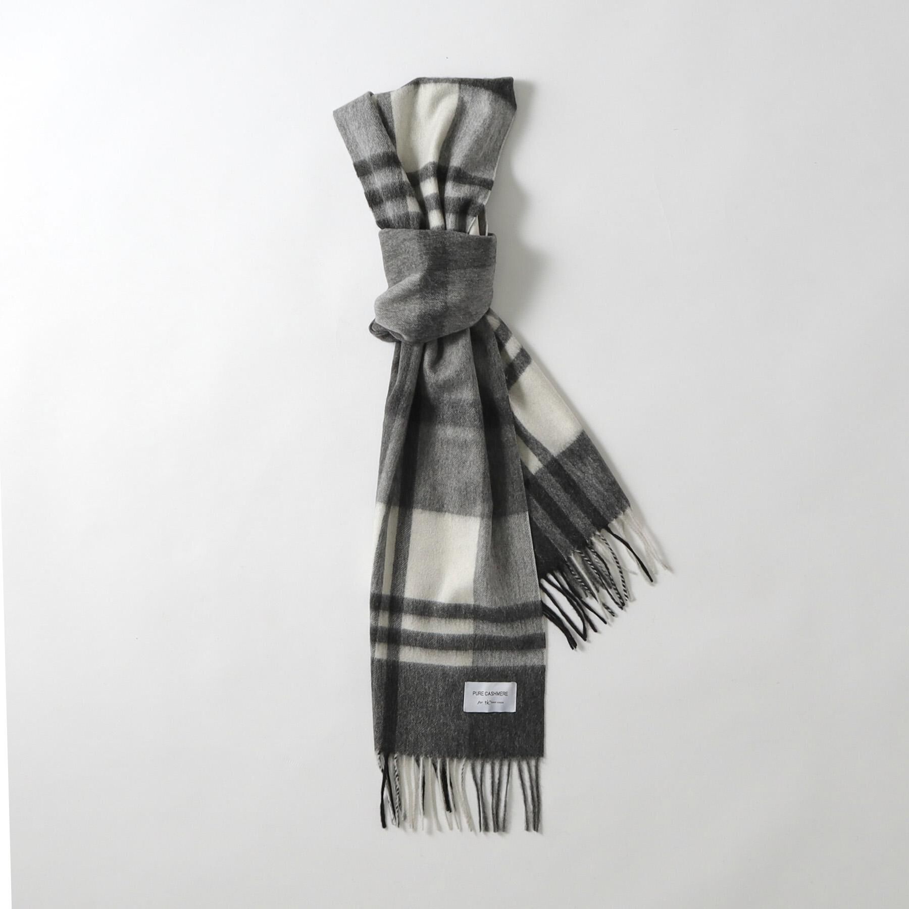 tk.TAKEO KIKUCHI「カシミヤチェックマフラー」|ストール|