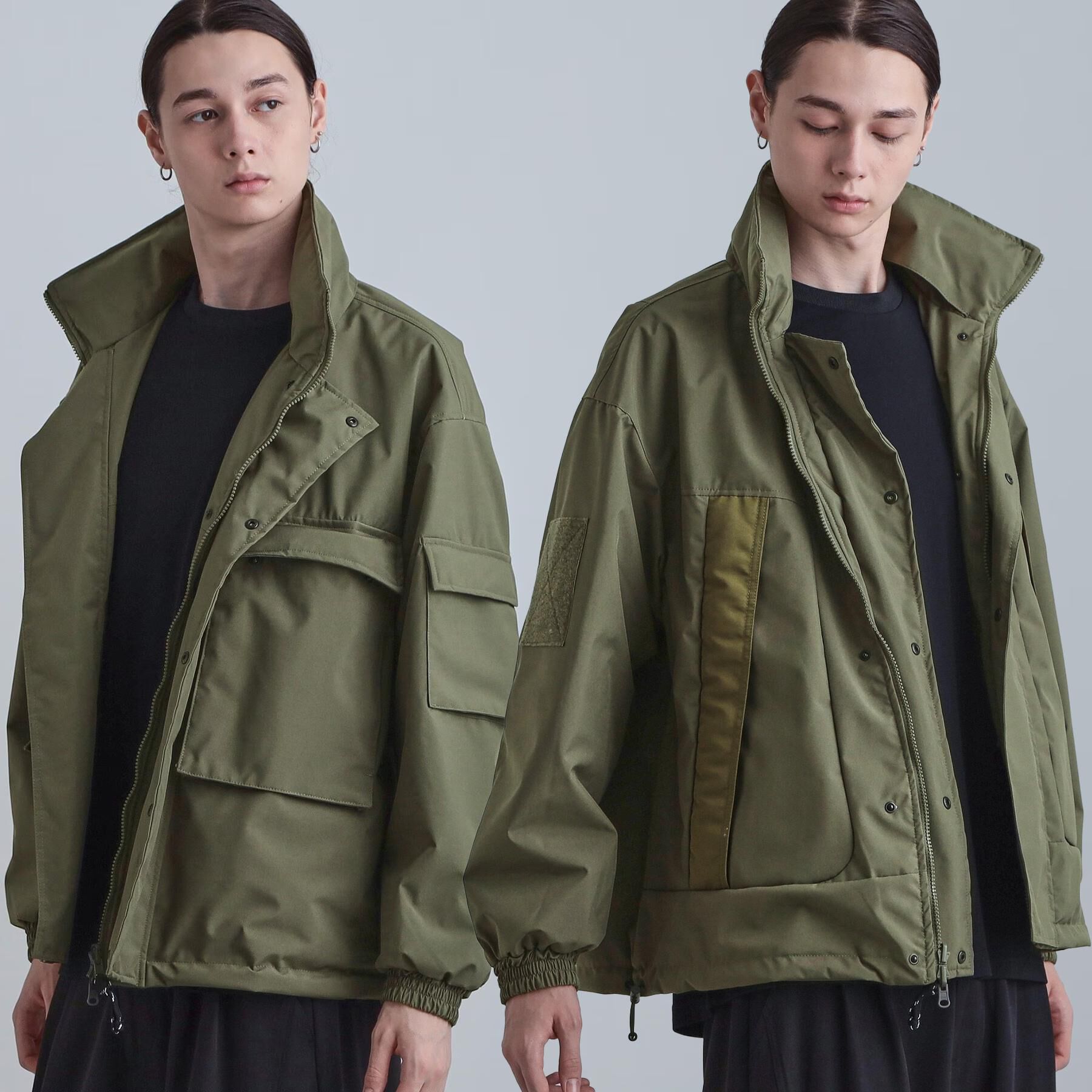 tk.TAKEO KIKUCHI「リバーシブルブルゾン」|ブルゾン・スタジャン|カーキ(027)