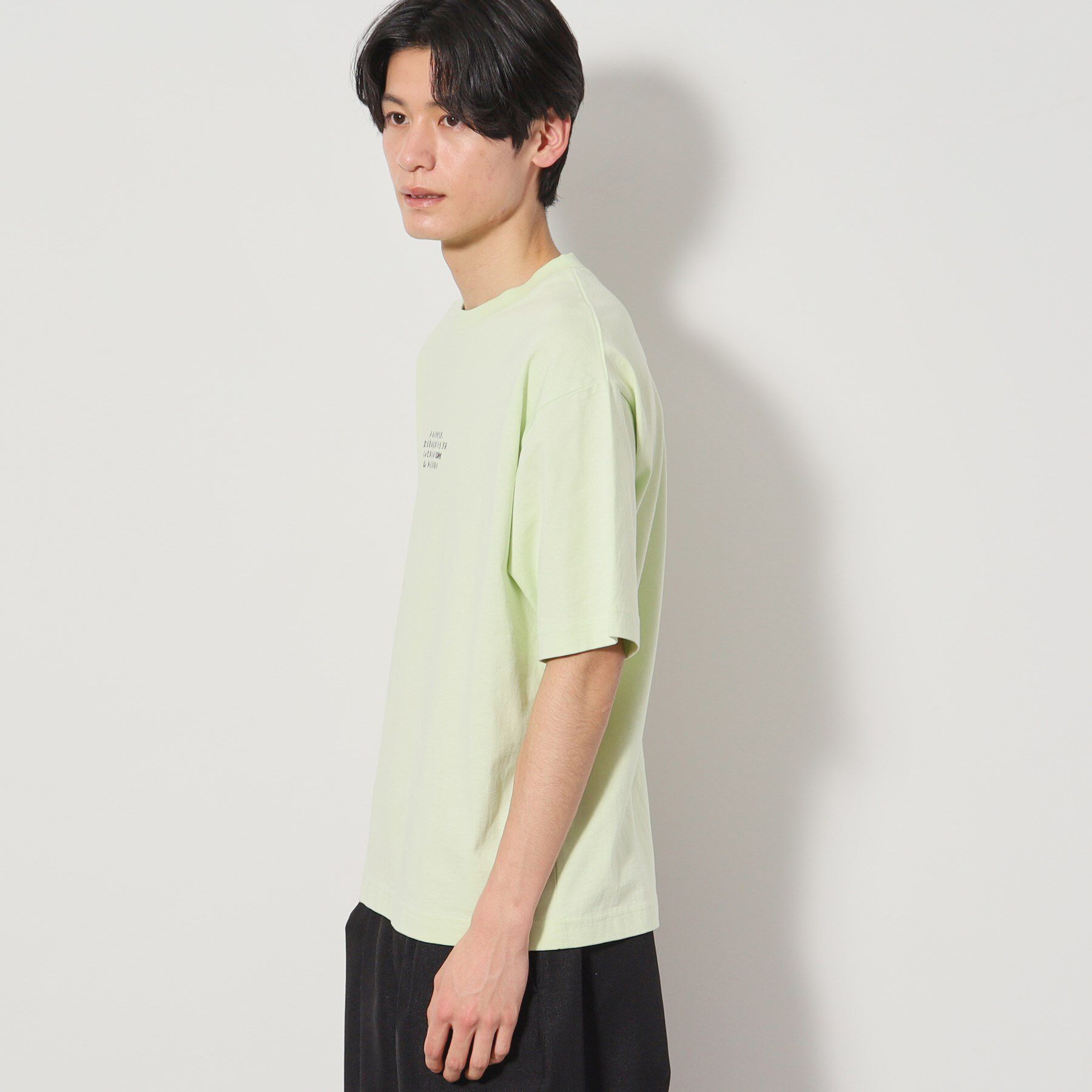 THE SHOP TK「【Begin6月号掲載】オーガニックコットンプリント半袖Tシャツ」|Tシャツ・カットソー|