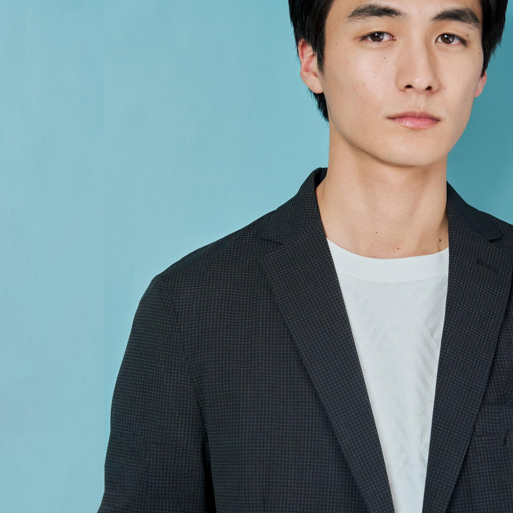 THE SHOP TK「ライトドッツジャケット【セットアップ可/洗濯機OK】」|テーラードジャケット|