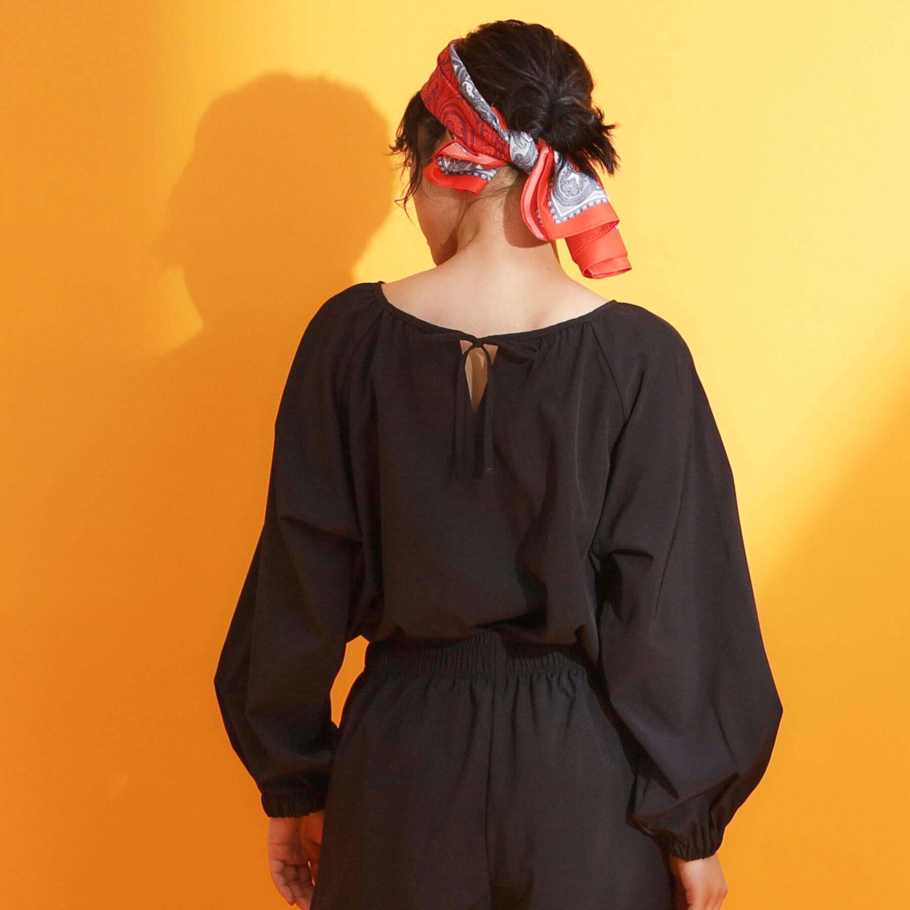 THE SHOP TK「【mizugiwa/ラッシュガード】ギャザーチュニック/前後2WAY/セットアップ可/接触冷感/UV」|シャツ・ブラウス|