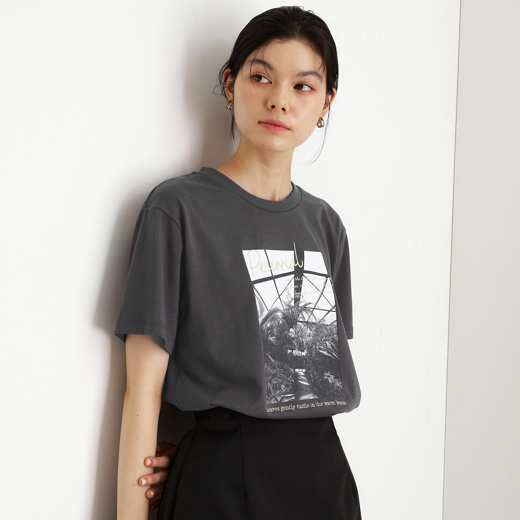 THE SHOP TK「カレッジ＆フォトプリントTシャツ【洗濯機OK】」|Tシャツ・カットソー|スミクロ(118)