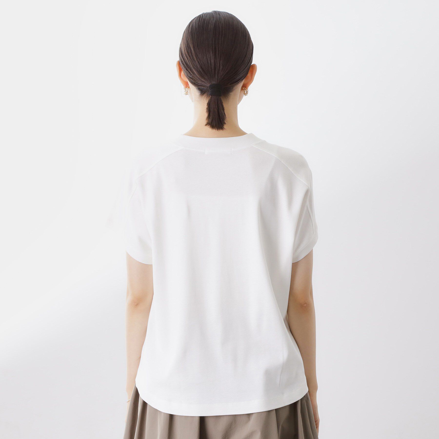 THE SHOP TK「【汗染み防止】ラグランスリーブTシャツ【洗濯機OK/UVケア】」|Tシャツ・カットソー|