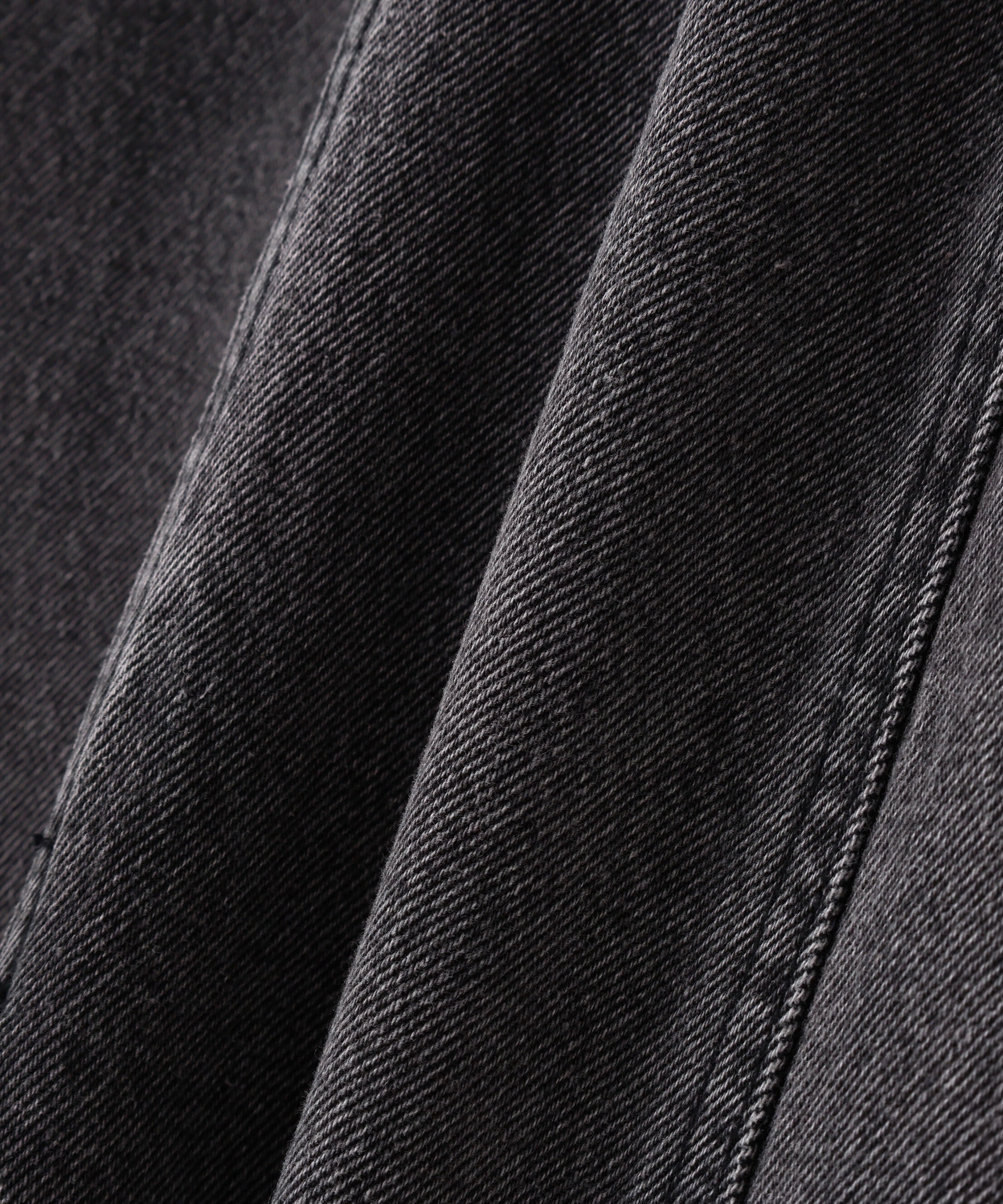  「パネル切替デニムフレアスカート」|スカート|