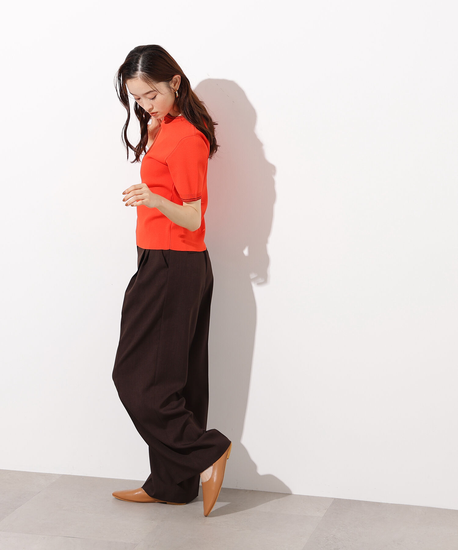  「ラインコンパクトニット」|ニット・セーター|