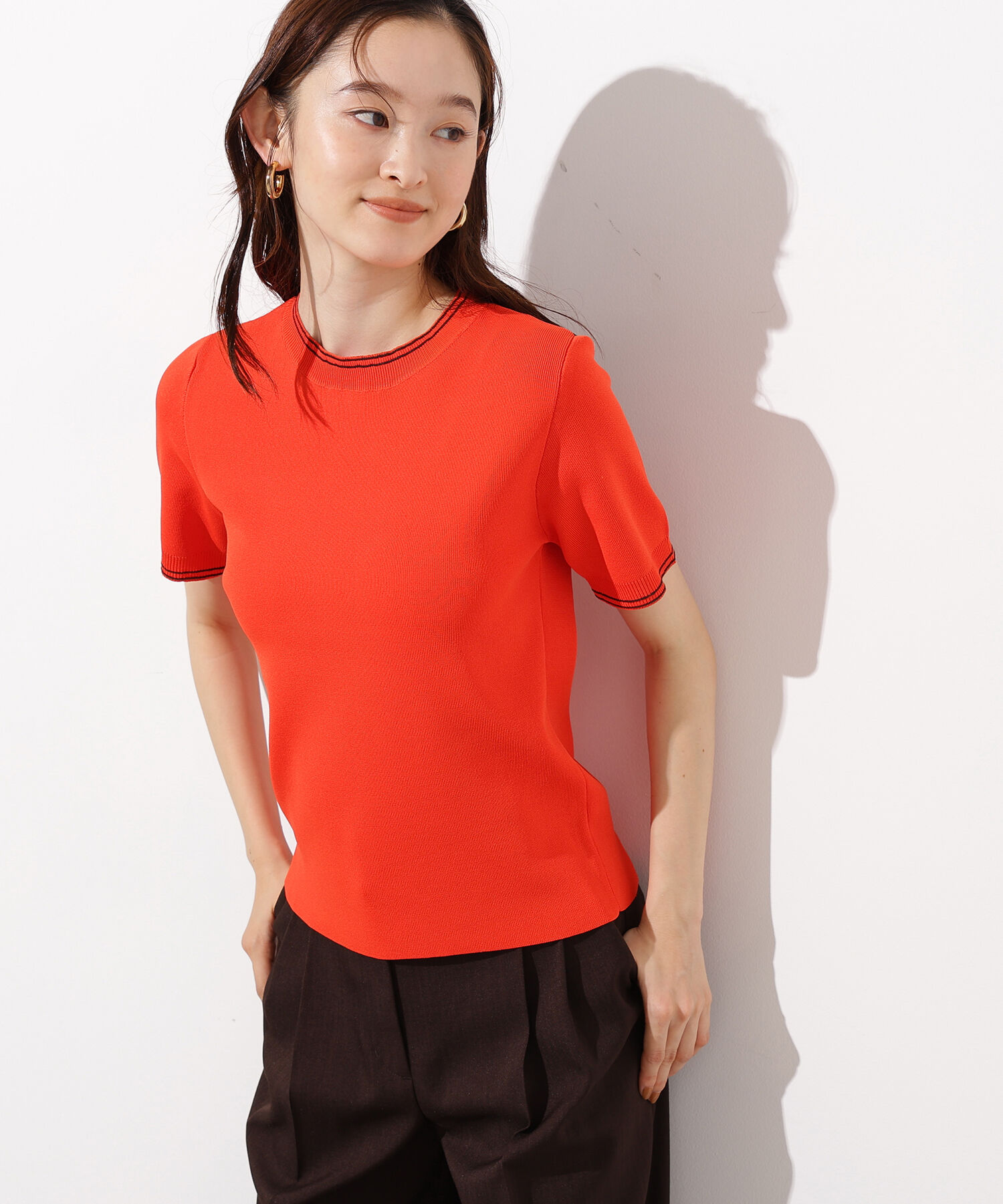  「ラインコンパクトニット」|ニット・セーター|