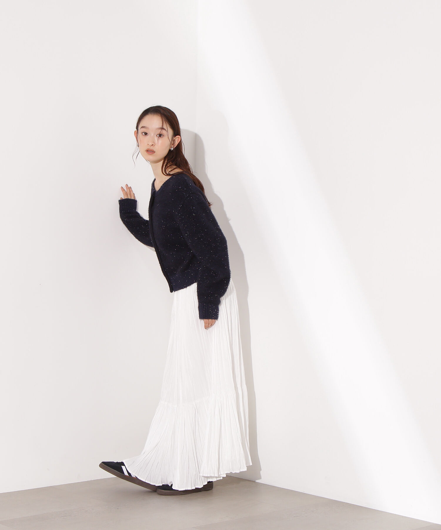  「ティアードプリーツスカート」|スカート|