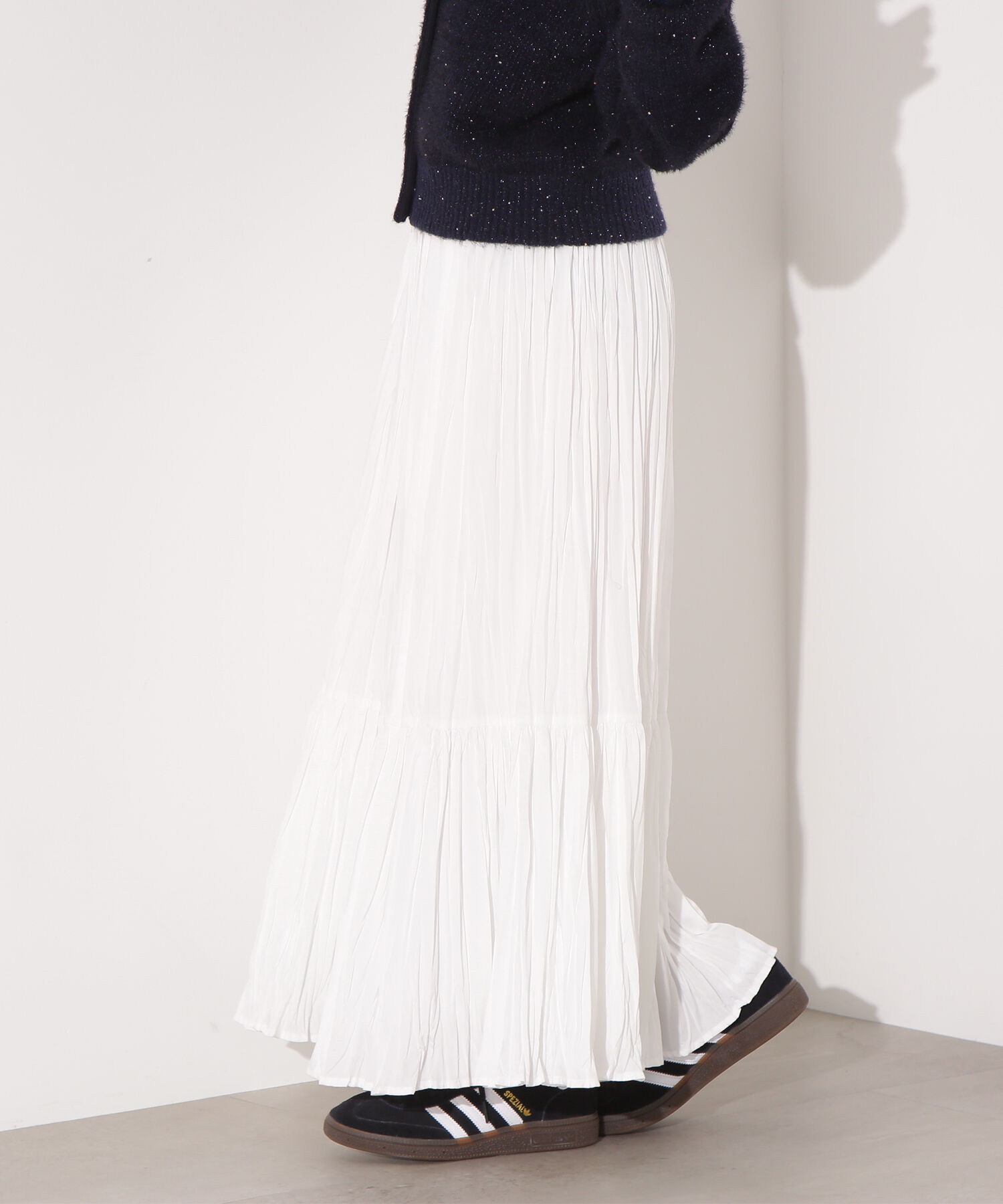  「ティアードプリーツスカート」|スカート|