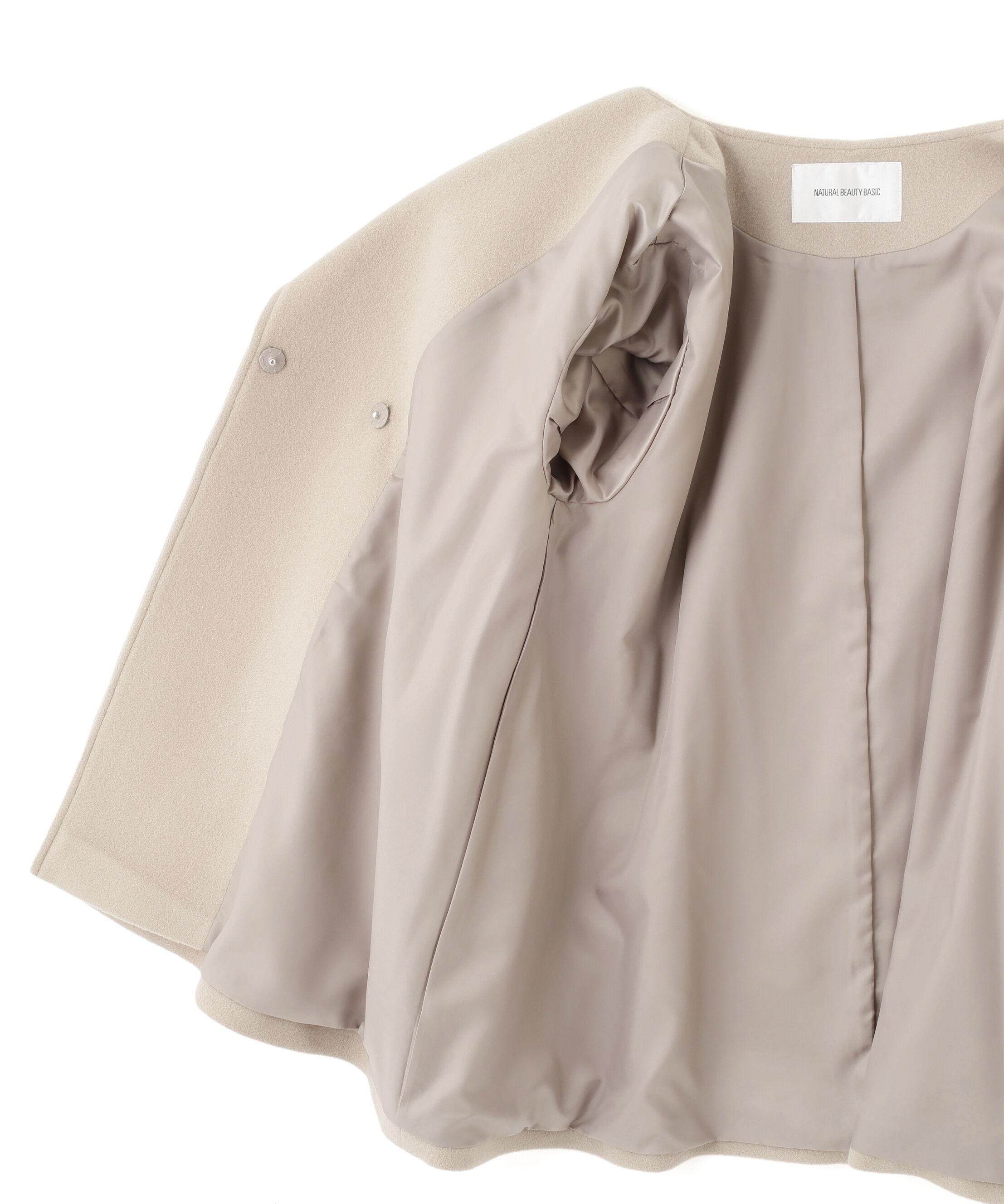  「ベルテッドミディコート」|ブルゾン・スタジャン|