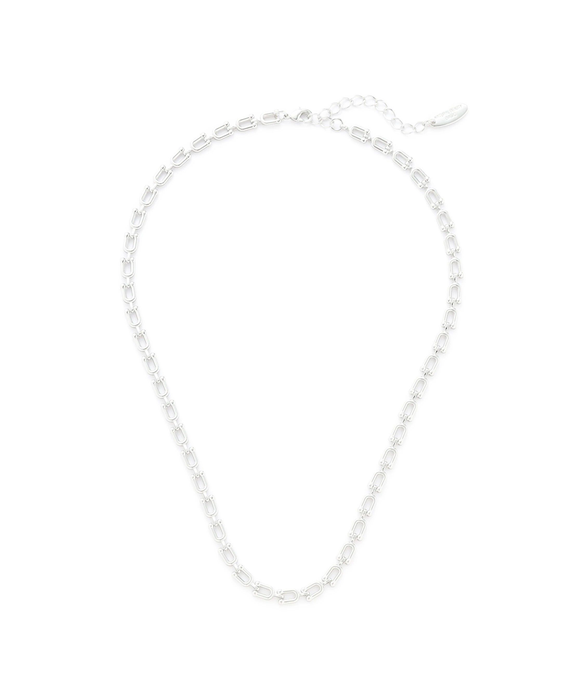  「デザインチェーンネックレス」|ネックレス|シルバー