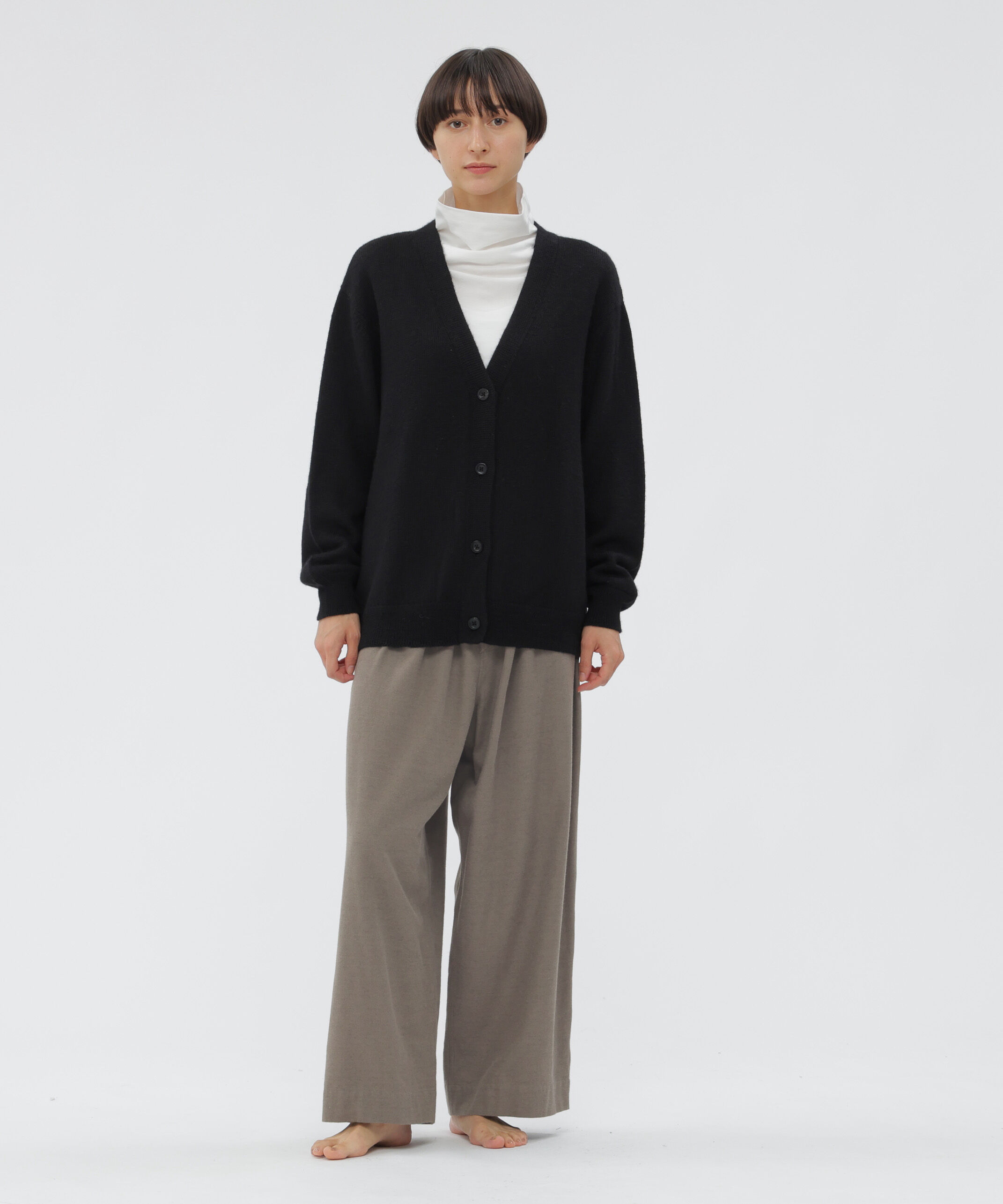 MARGARET HOWELL HOUSEHOLDGOODS「ALPACA WOOL KNITWEAR」|カーディガン|