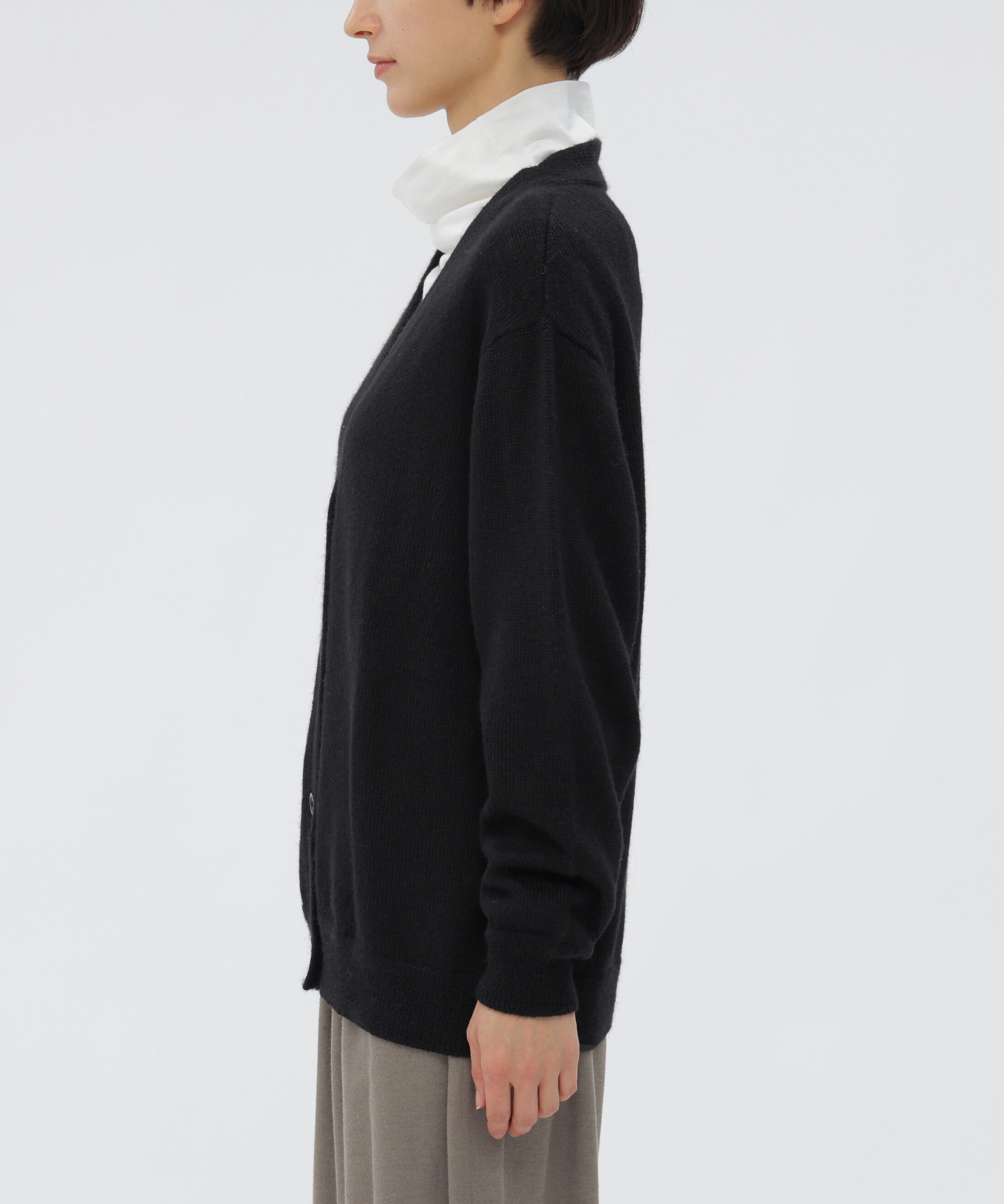 MARGARET HOWELL HOUSEHOLDGOODS「ALPACA WOOL KNITWEAR」|カーディガン|