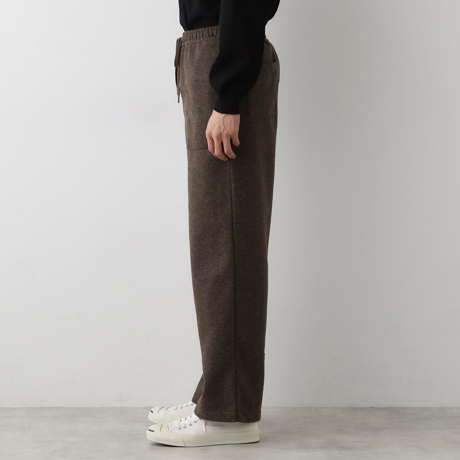 Dessin「【ウエストゴム/洗える】メルトンジャージパンツ」|その他|
