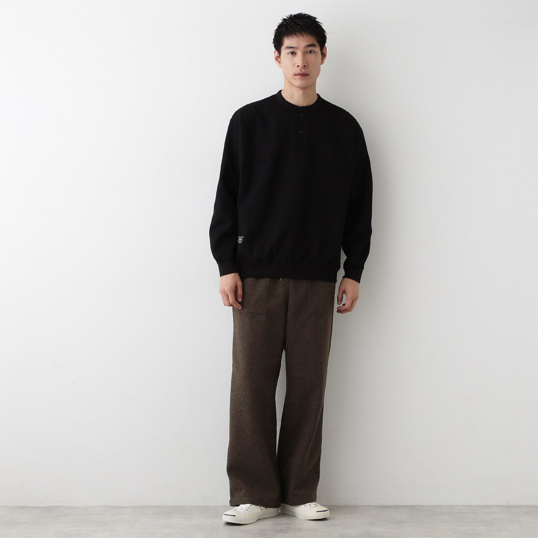 Dessin「【ウエストゴム/洗える】メルトンジャージパンツ」|その他|