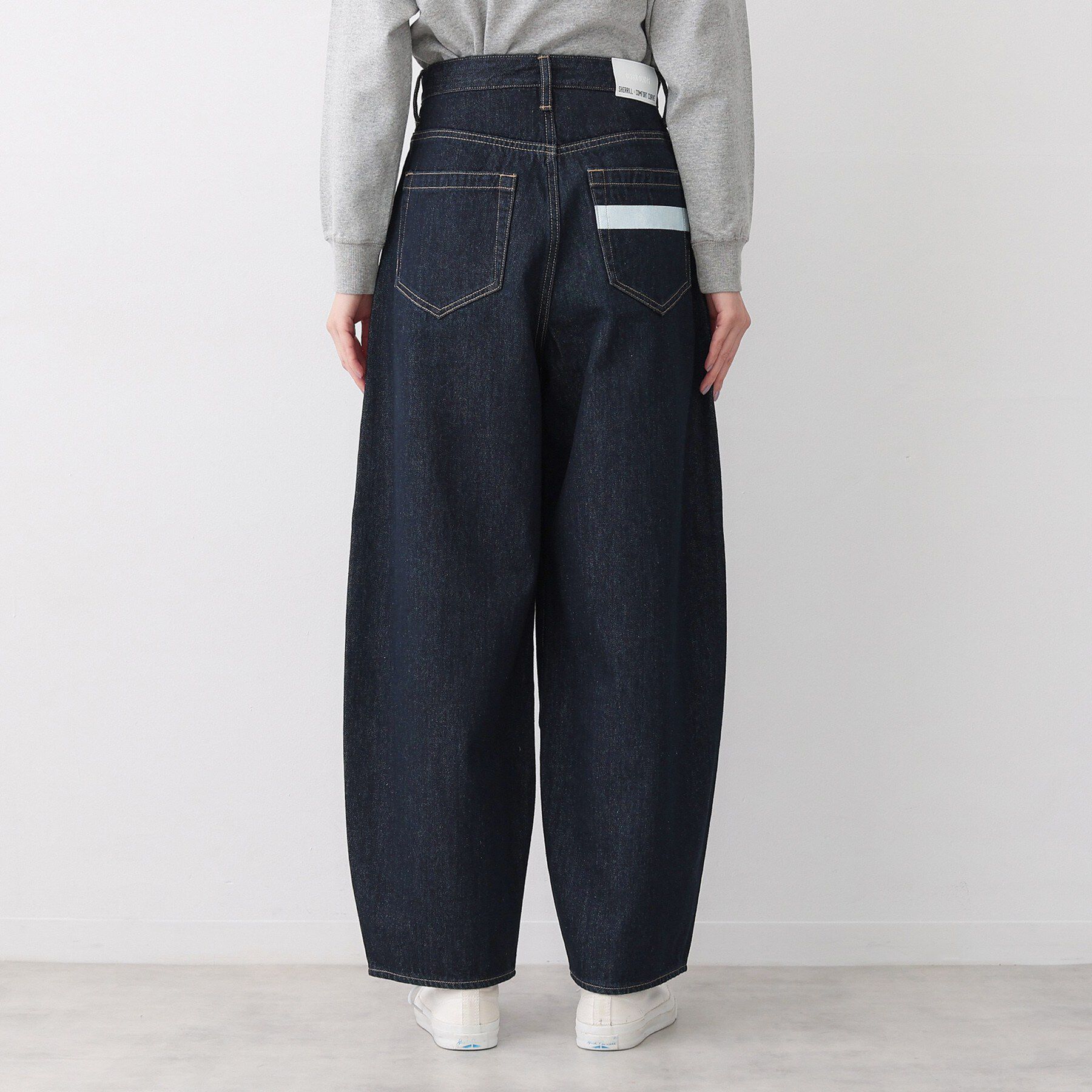 Dessin「【洗える】ワイドカーブシルエット12OZデニム」|その他|