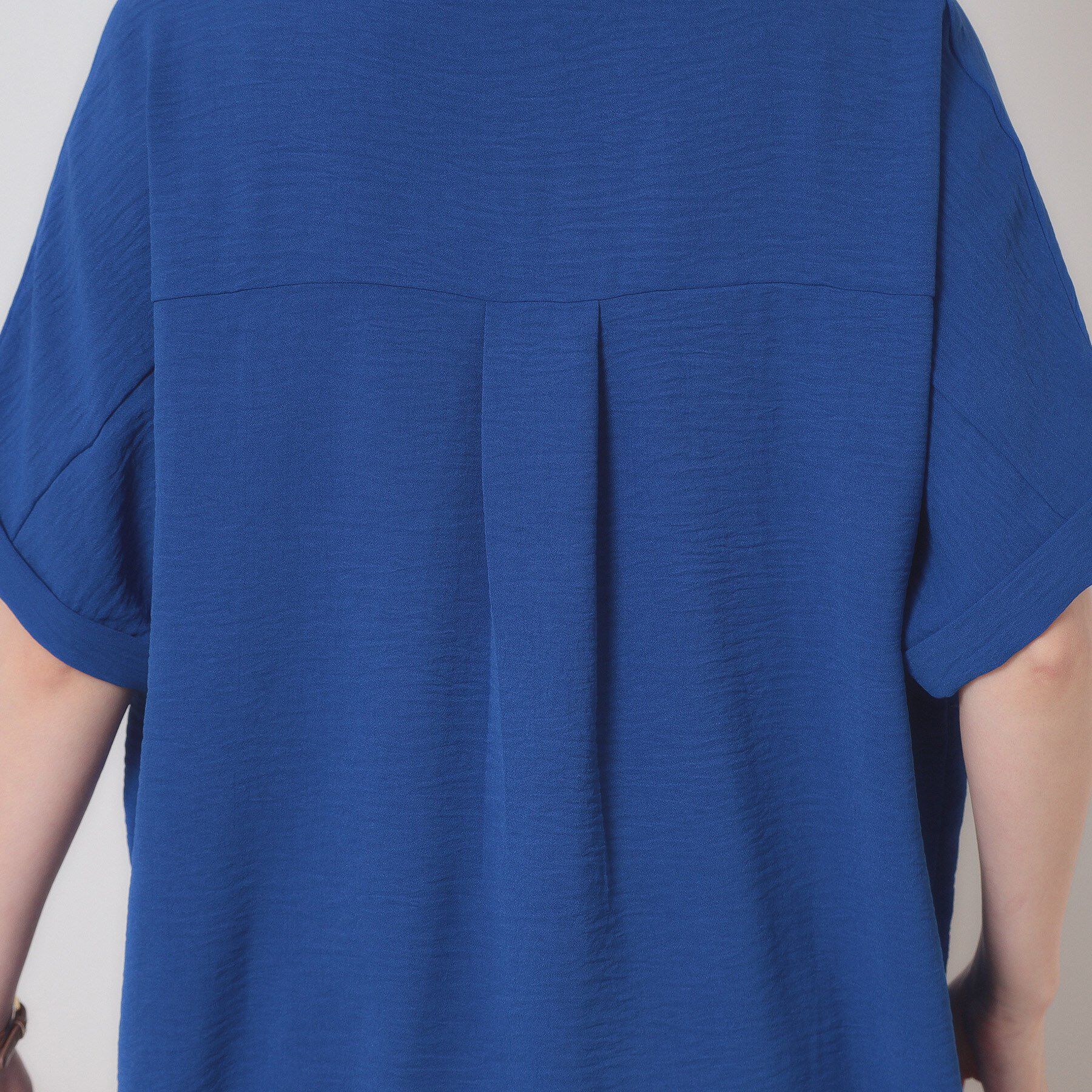 ITS&rsquo;DEMO「【接触冷感／吸水速乾／洗濯機OK】イージーケアスキッパーブラウス＜ラク服シリーズ＞」|シャツ・ブラウス|