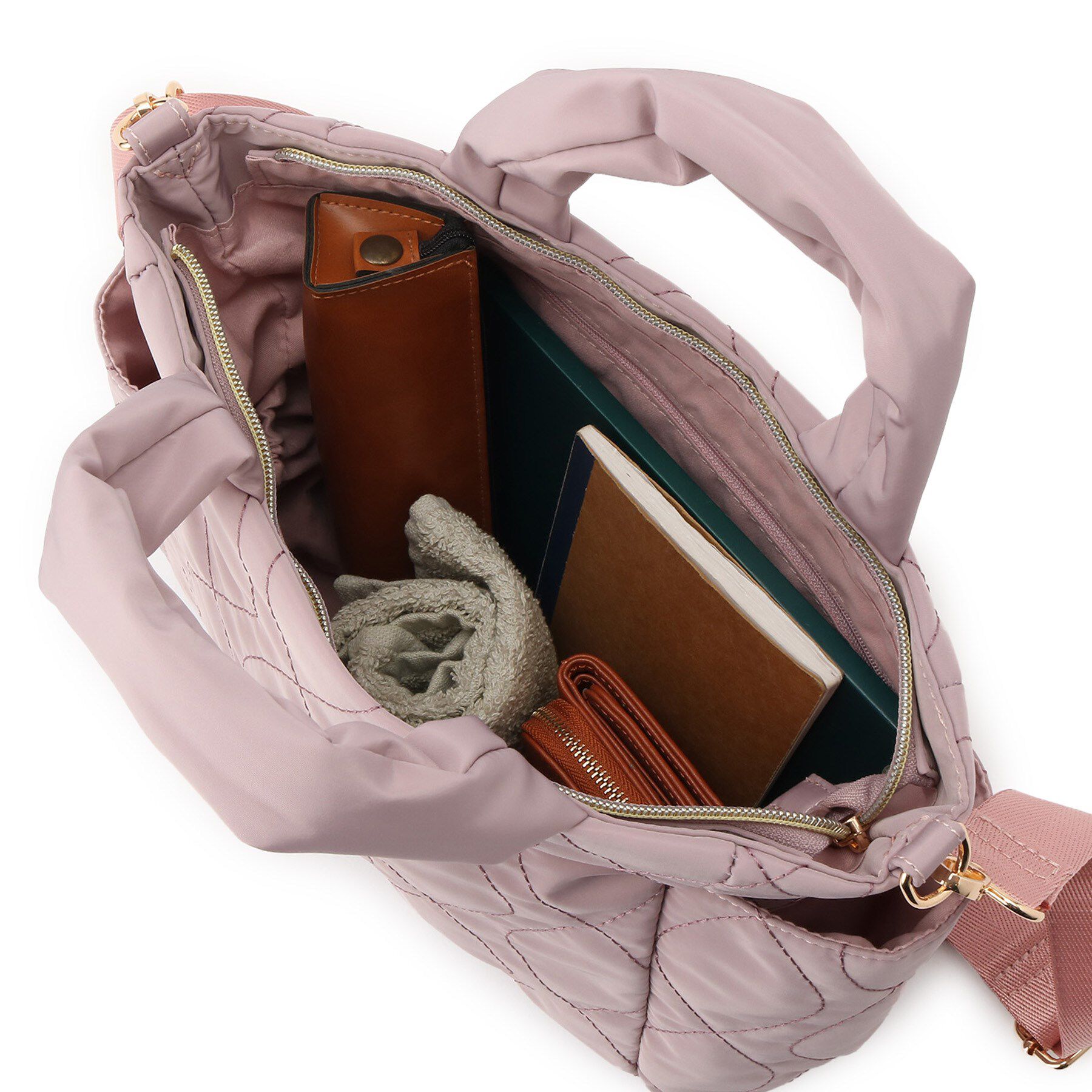 ITS&rsquo;DEMO「【7ポケット】キルト2WAYトート」|トートバッグ|