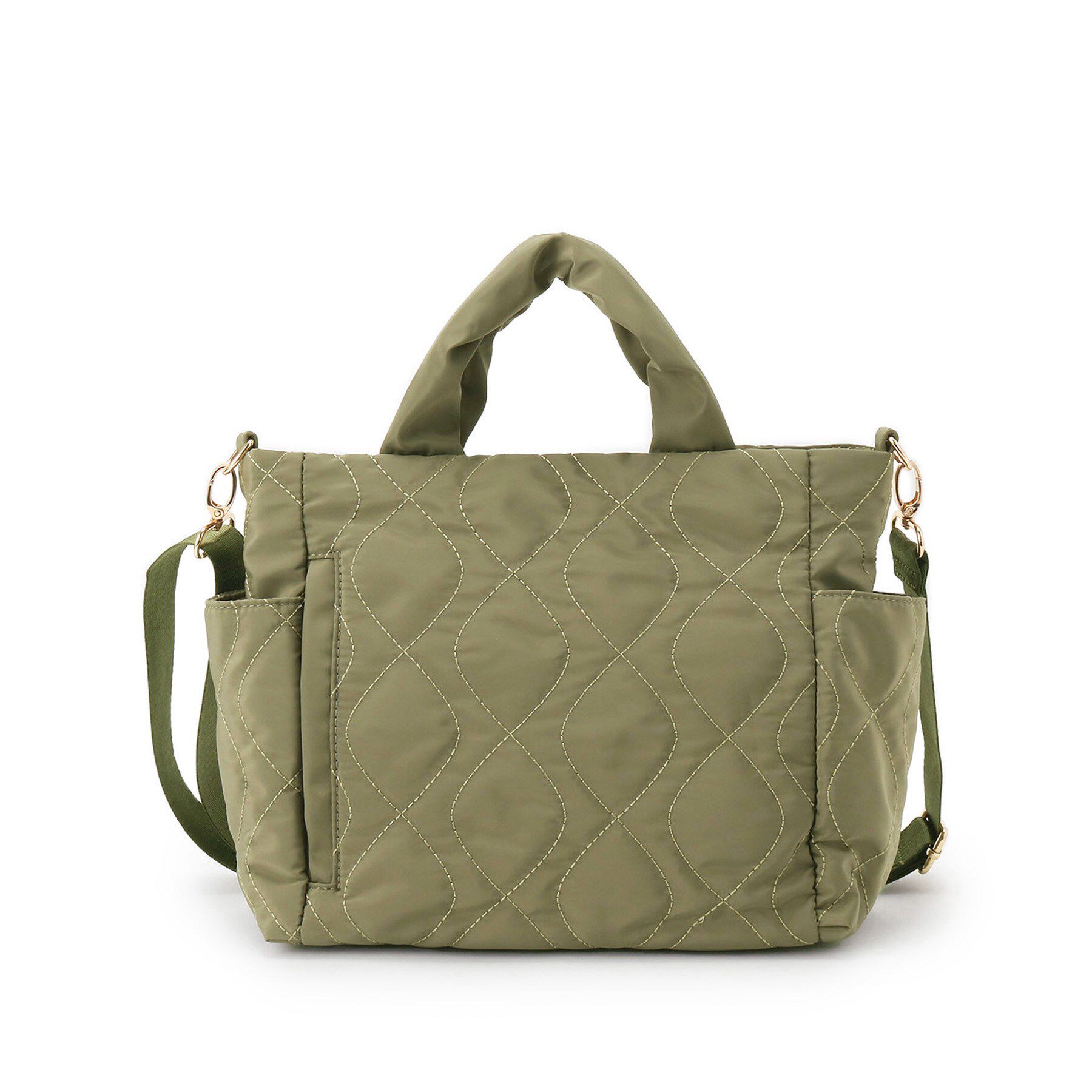 ITS&rsquo;DEMO「【7ポケット】キルト2WAYトート」|トートバッグ|